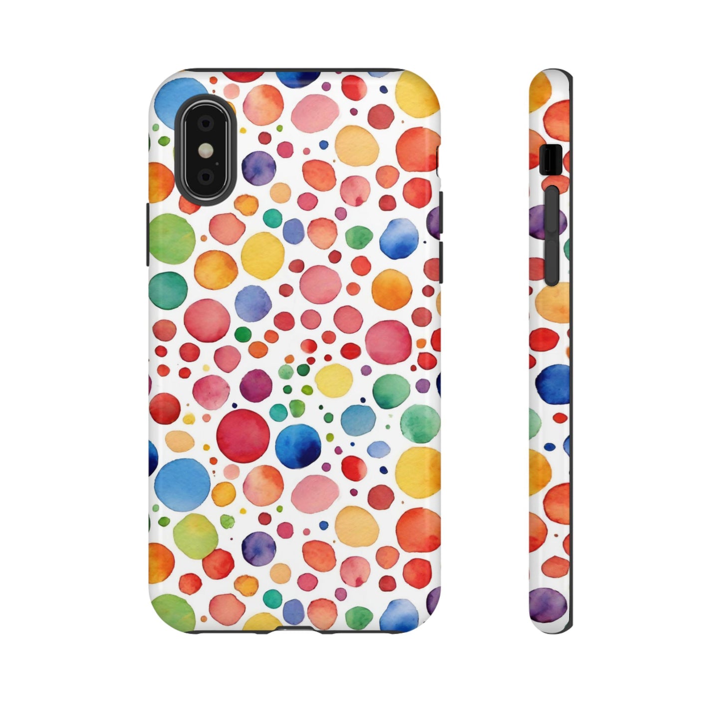 Polka dot drop | Tough Cases | Phone Case | IPhone | Samsung | Protective Phone Case | Phone Protector | Cute Phone Cover