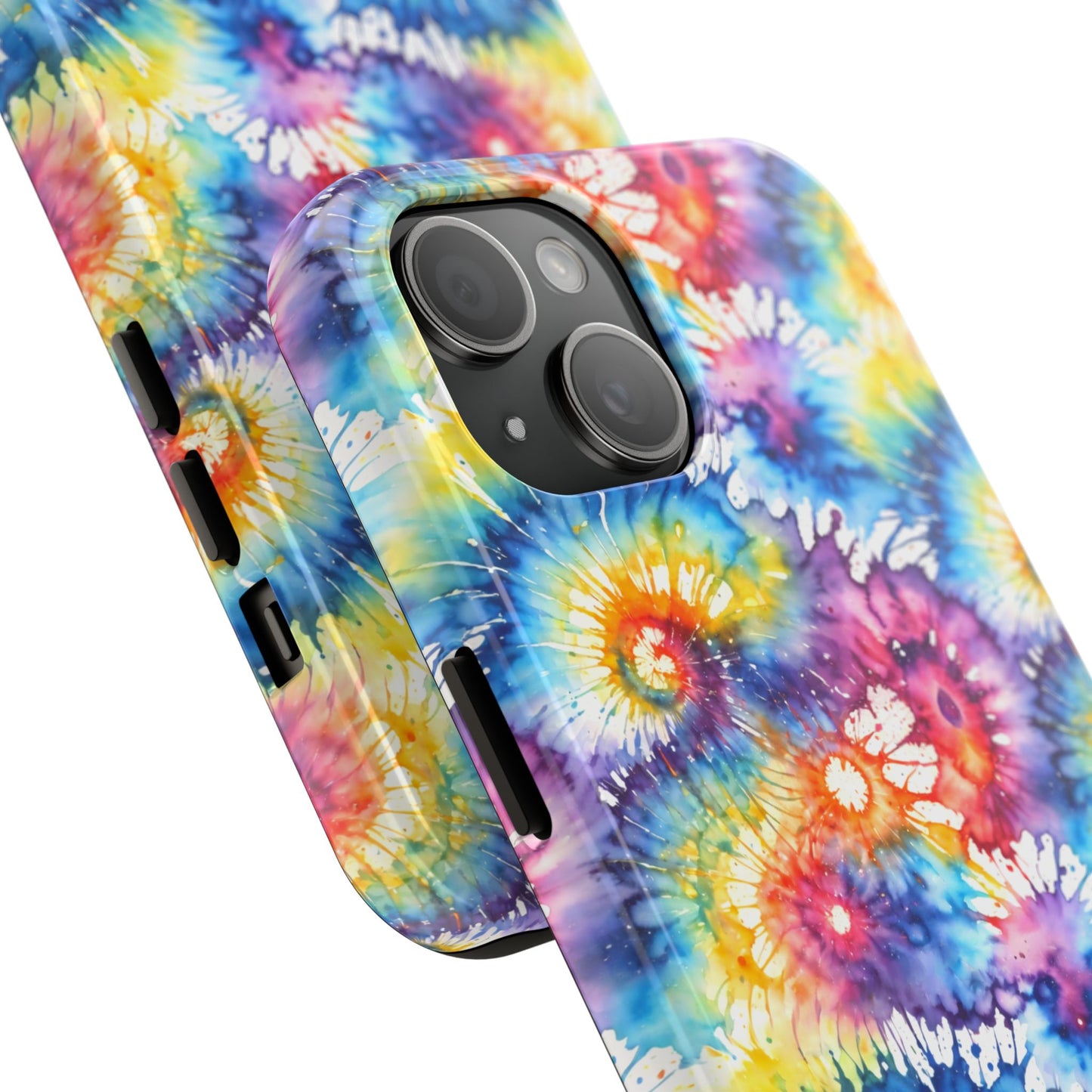 Rainbow Tye Dye Phone Case | Hippie Rainbow Phone Case | Boho Tye Dye | Tough Phone Case | Cute Rainbow Phone Case