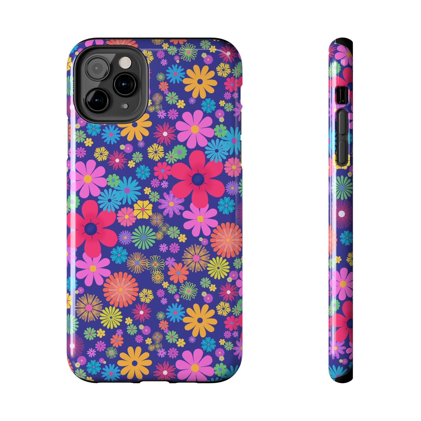 Colorful Floral Tough Phone Cases