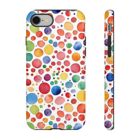 Polka dot drop | Tough Cases | Phone Case | IPhone | Samsung | Protective Phone Case | Phone Protector | Cute Phone Cover
