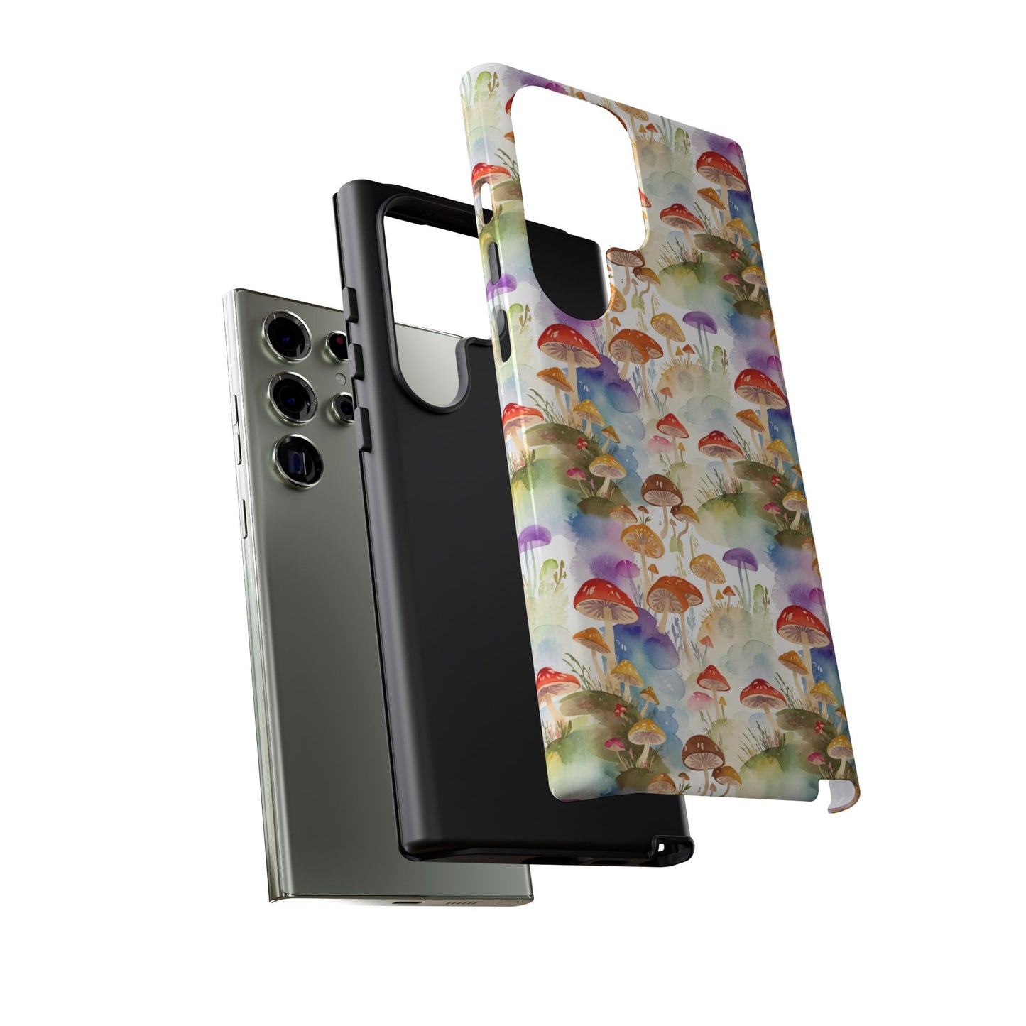 Mushroom Phone Case | Shroom Phone Cover | Hippie Themed Phone Case | Cute mushroom Pattern | Tough Case
