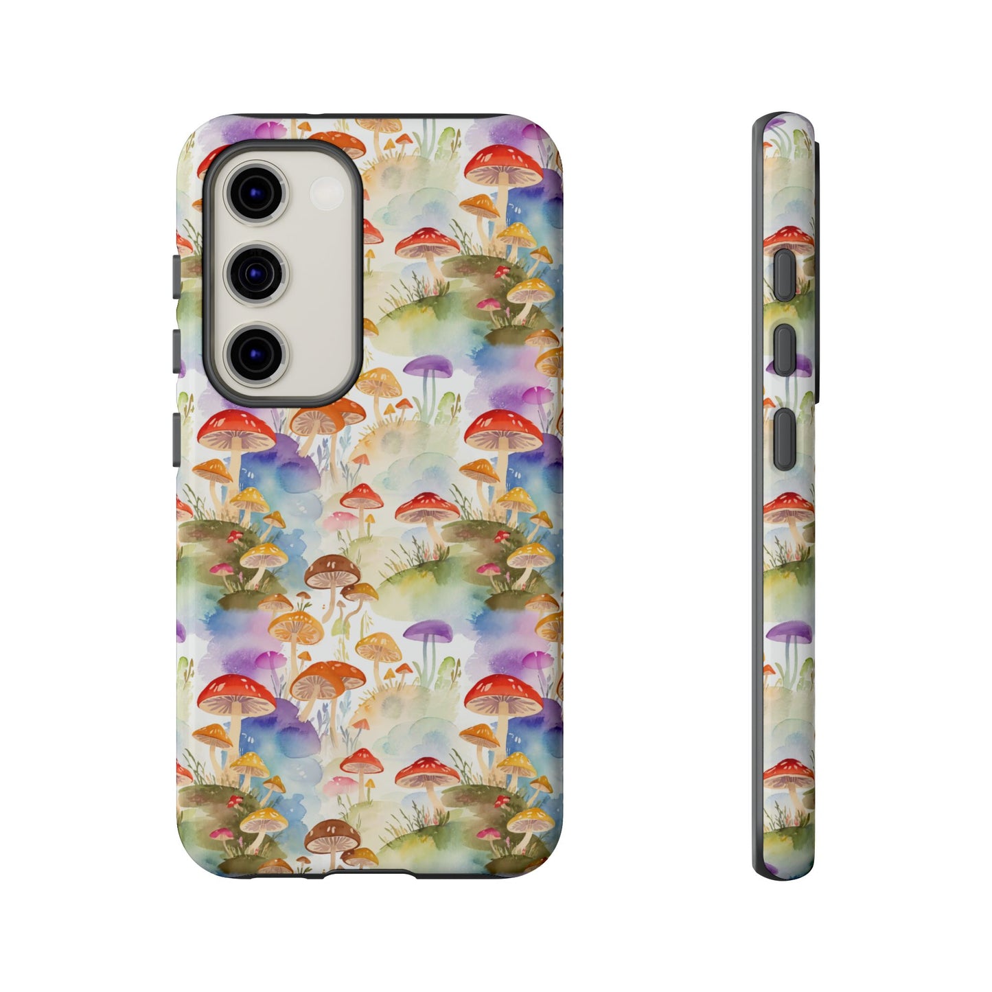Mushroom Phone Case | Shroom Phone Cover | Hippie Themed Phone Case | Cute mushroom Pattern | Tough Case