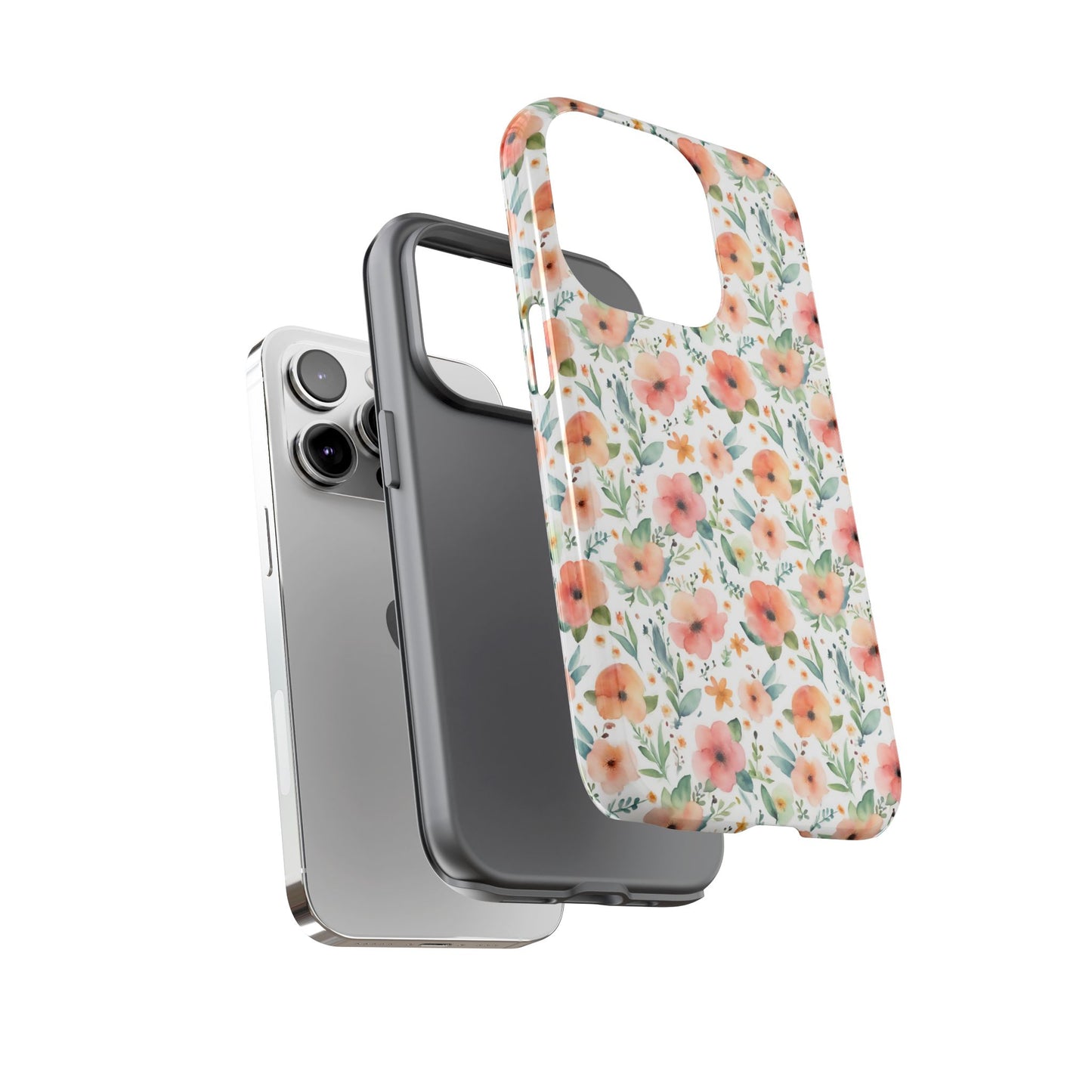 Watercolor Floral Print | Tough Cases | IPhone Case | Samsung Case | Flower Phone Case | Floral Case