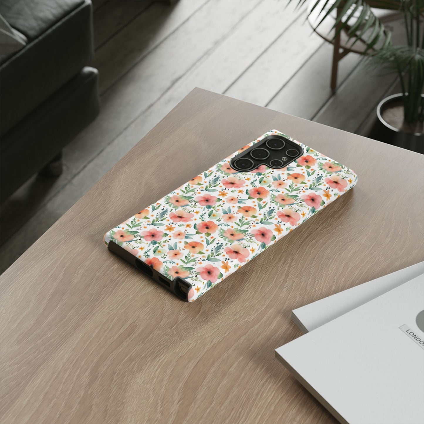 Watercolor Floral Print | Tough Cases | IPhone Case | Samsung Case | Flower Phone Case | Floral Case