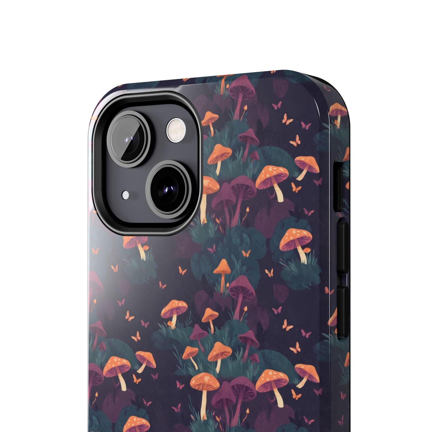 Witchy Mushroom And Moth IPhone Case | Witchy Phone Case | Mushroom Phone Case | Hippie Mushrooms | Night Moths