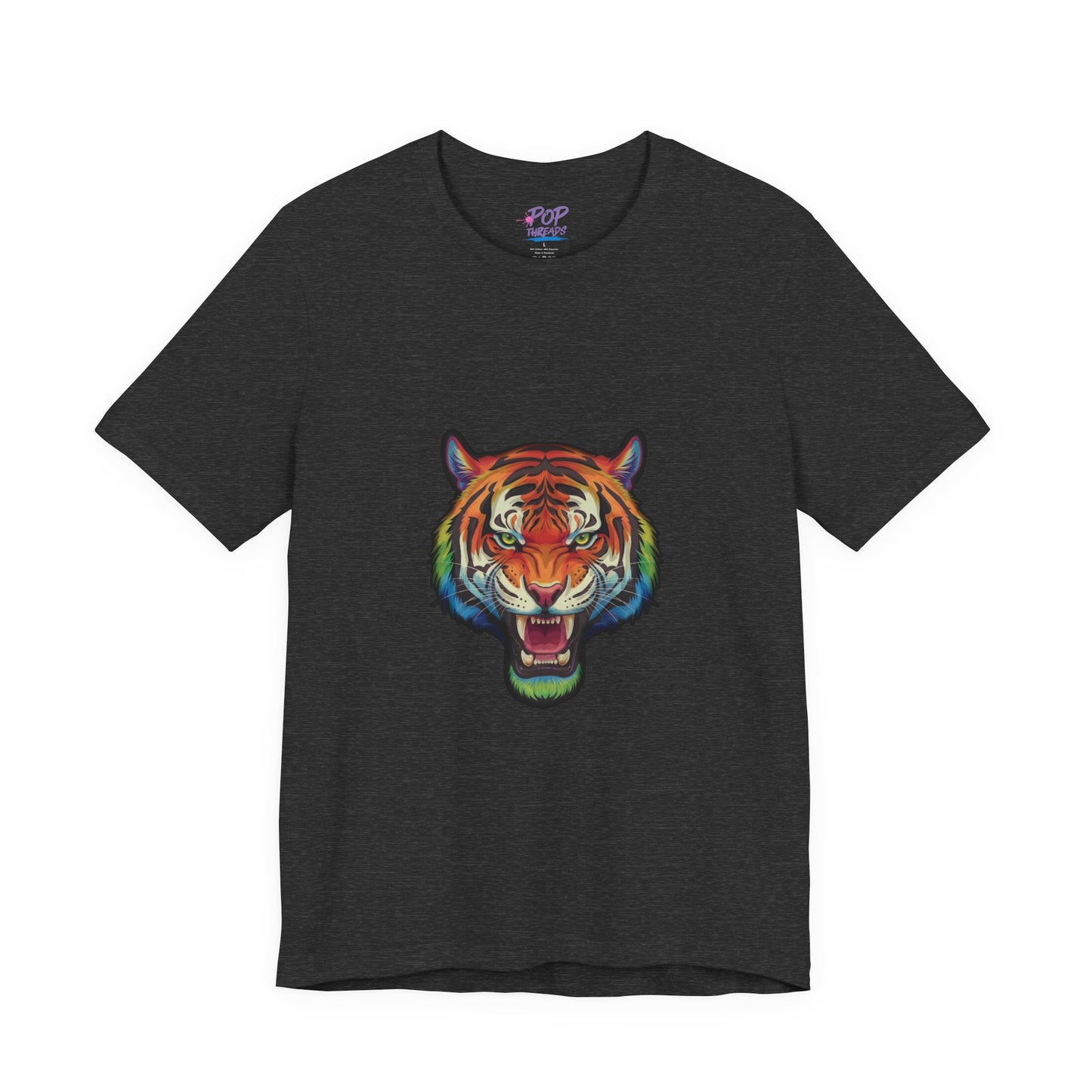 Colorful Rainbow Tiger Tee