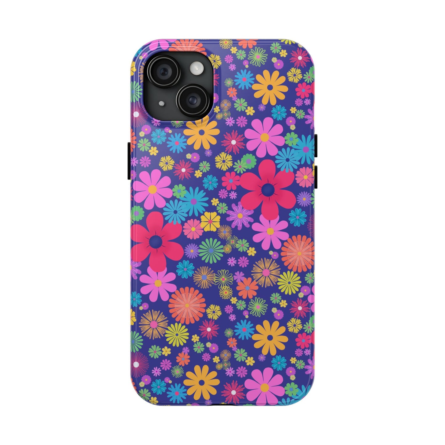 Colorful Floral Tough Phone Cases