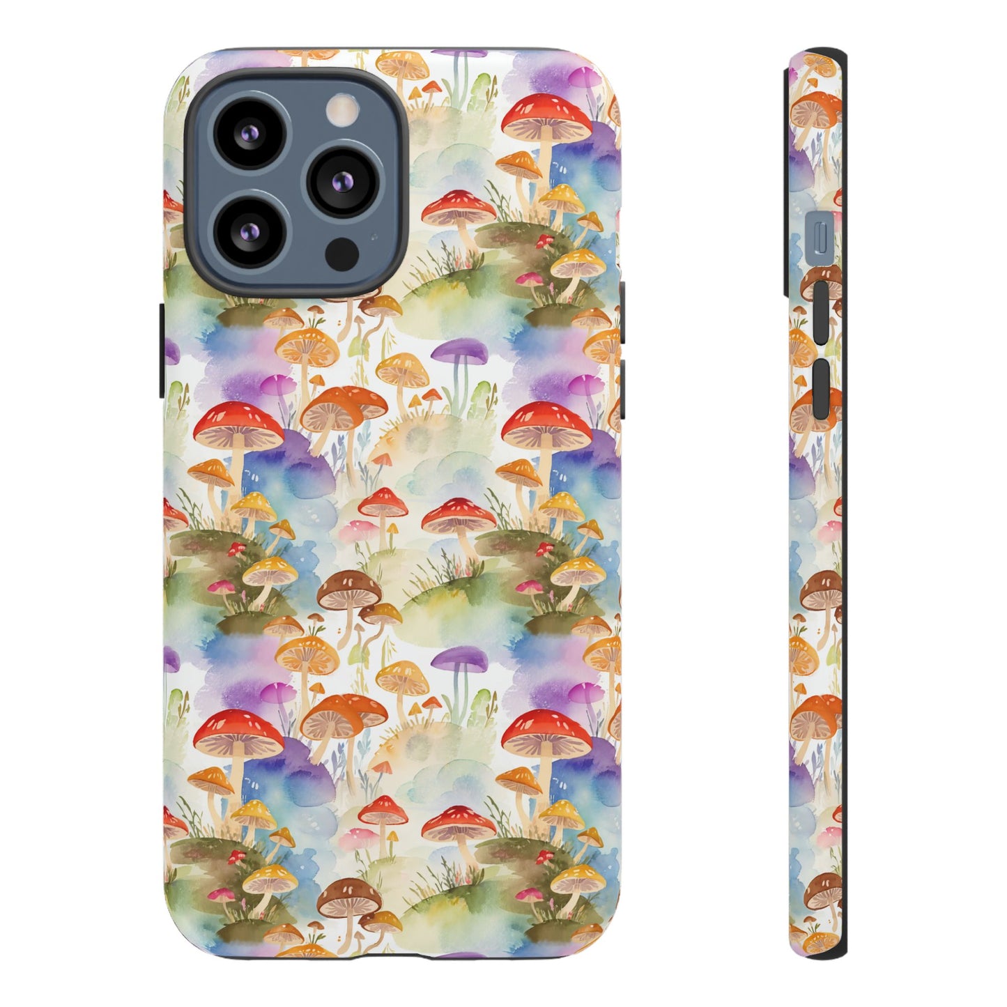 Mushroom Phone Case | Shroom Phone Cover | Hippie Themed Phone Case | Cute mushroom Pattern | Tough Case