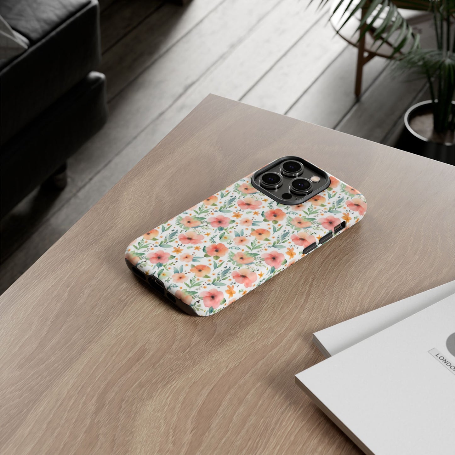 Watercolor Floral Print | Tough Cases | IPhone Case | Samsung Case | Flower Phone Case | Floral Case