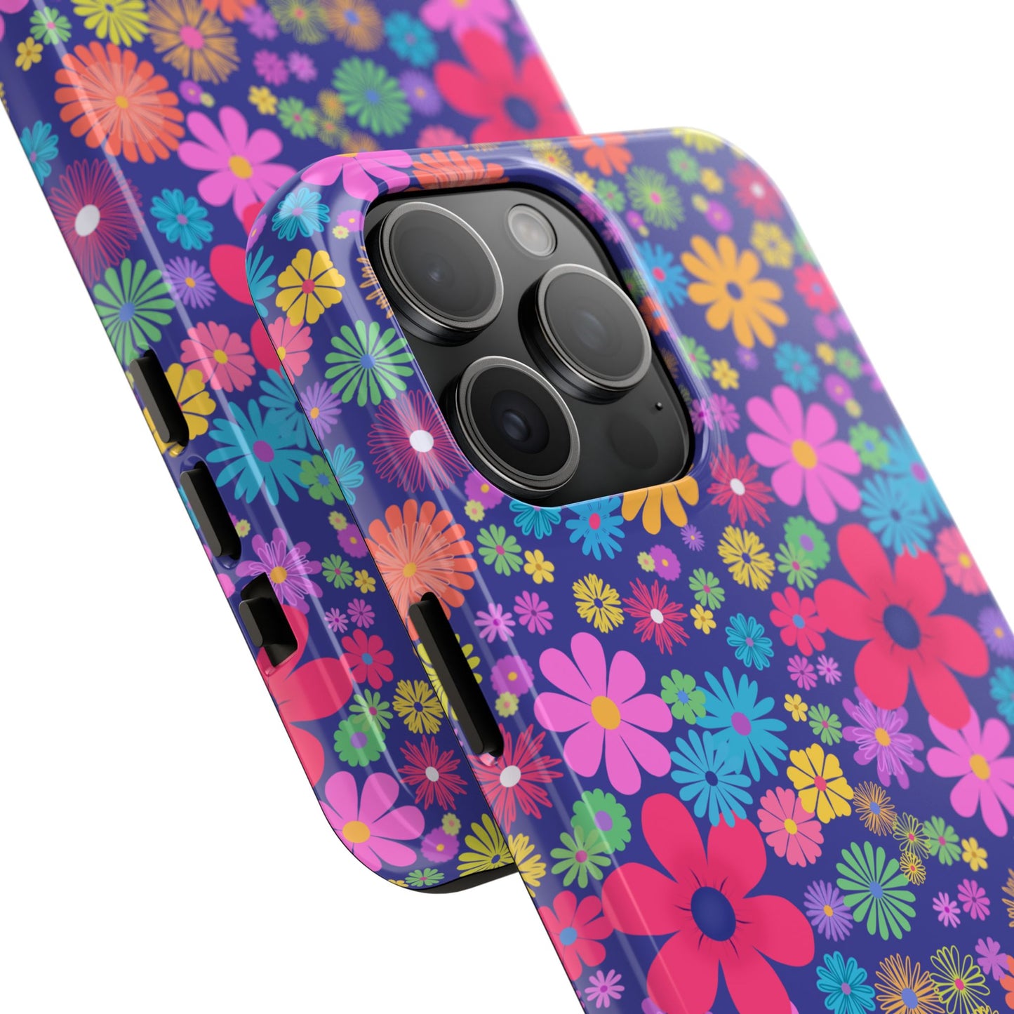 Colorful Floral Tough Phone Cases