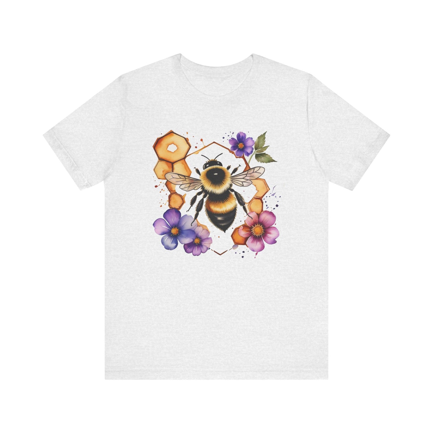 Bumblebee Graphic Tee For Gardening And Nature Lovers