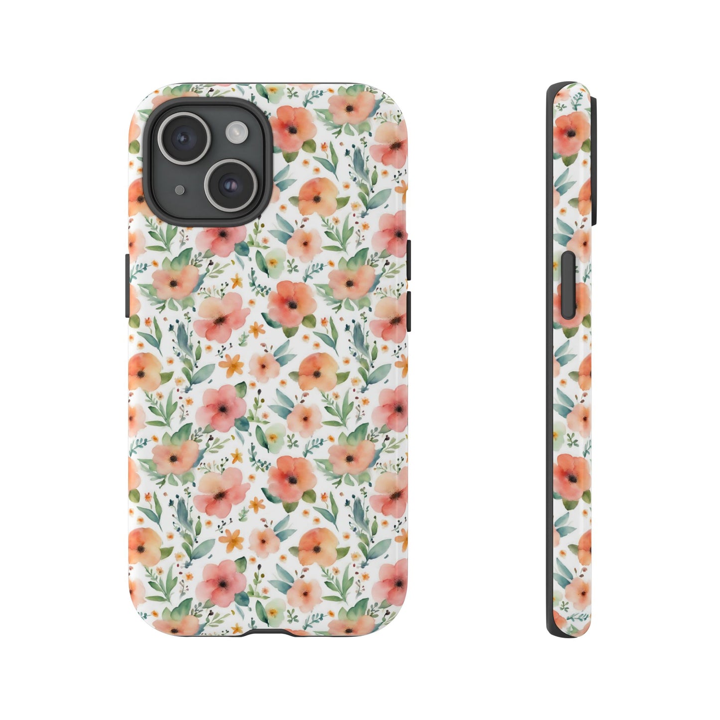 Watercolor Floral Print | Tough Cases | IPhone Case | Samsung Case | Flower Phone Case | Floral Case
