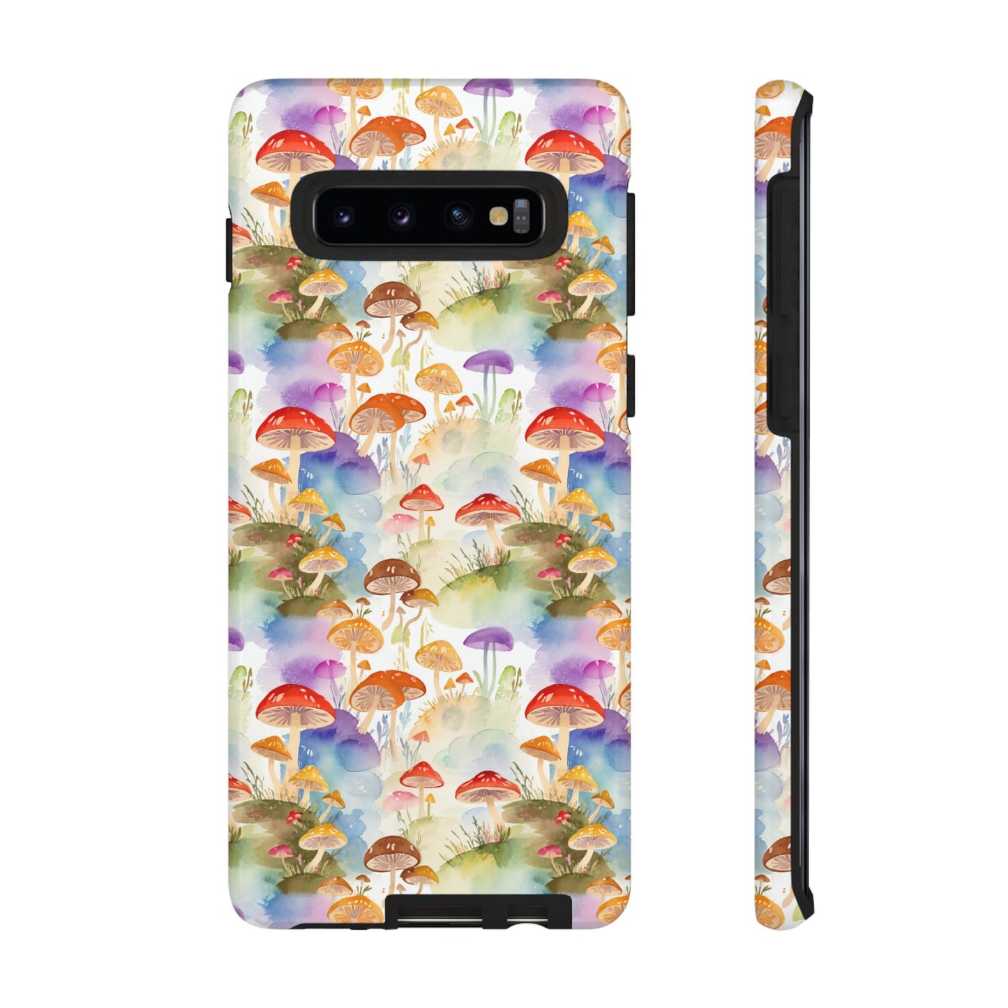 Mushroom Phone Case | Shroom Phone Cover | Hippie Themed Phone Case | Cute mushroom Pattern | Tough Case