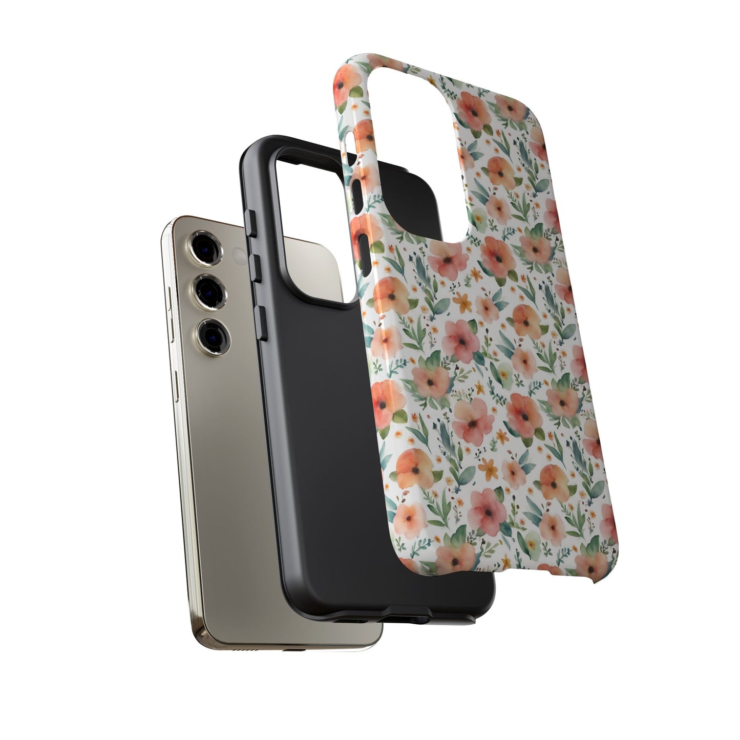 Watercolor Floral Print | Tough Cases | IPhone Case | Samsung Case | Flower Phone Case | Floral Case