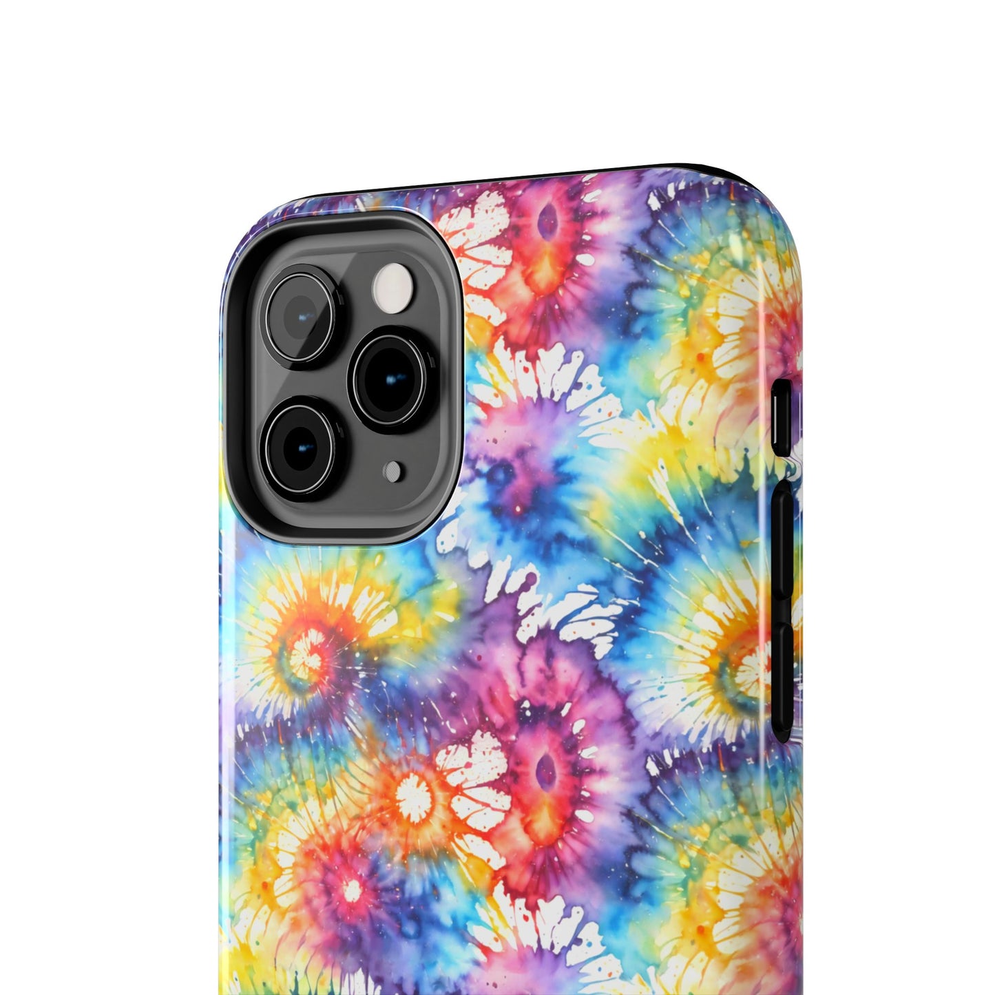 Rainbow Tye Dye Phone Case | Hippie Rainbow Phone Case | Boho Tye Dye | Tough Phone Case | Cute Rainbow Phone Case