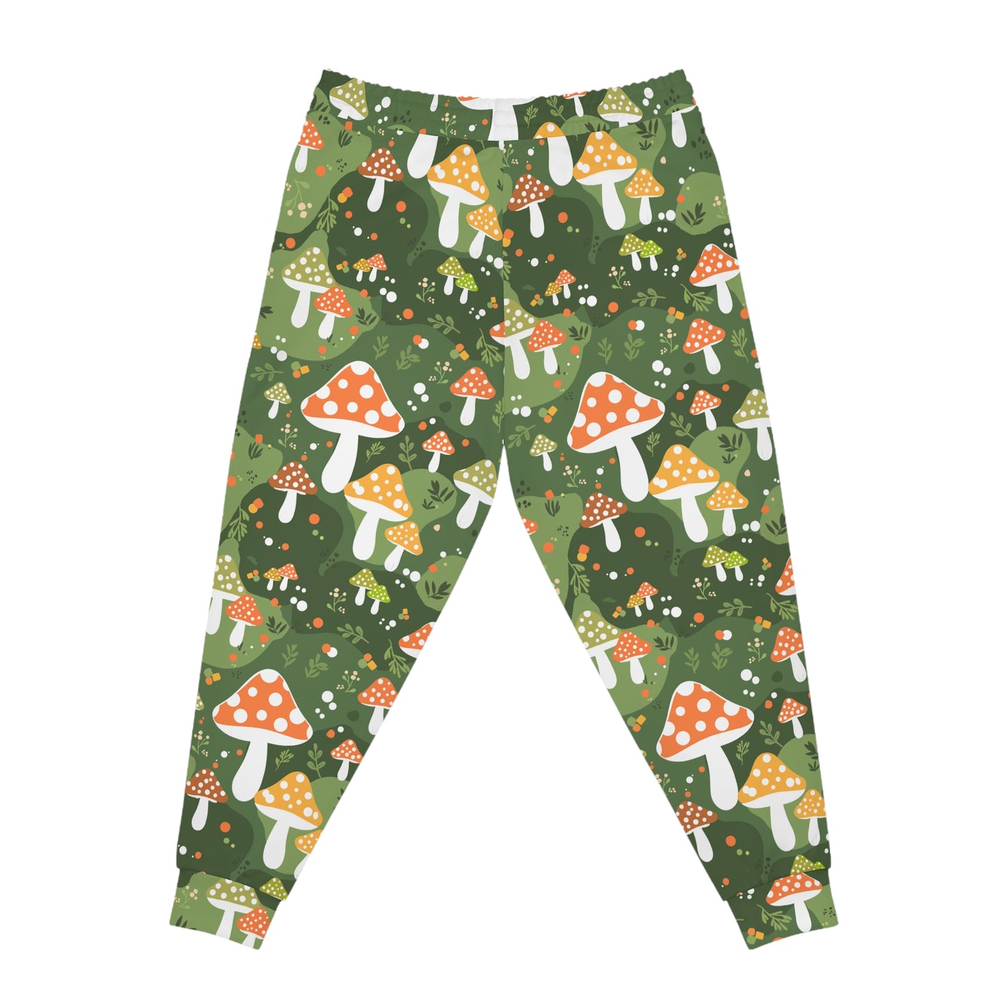 Mushroom Print Joggers - Cozy Lounge Pants, Fun Gift for Nature Lovers, Perfect for Home or Outdoor Adventures