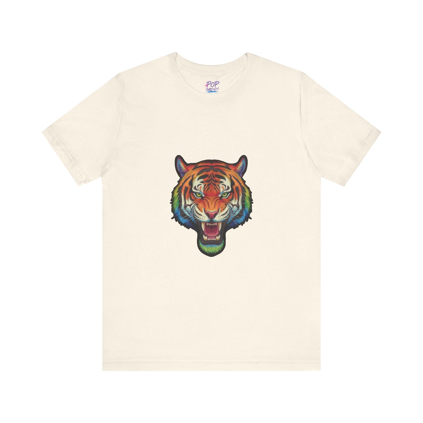 Colorful Rainbow Tiger Tee