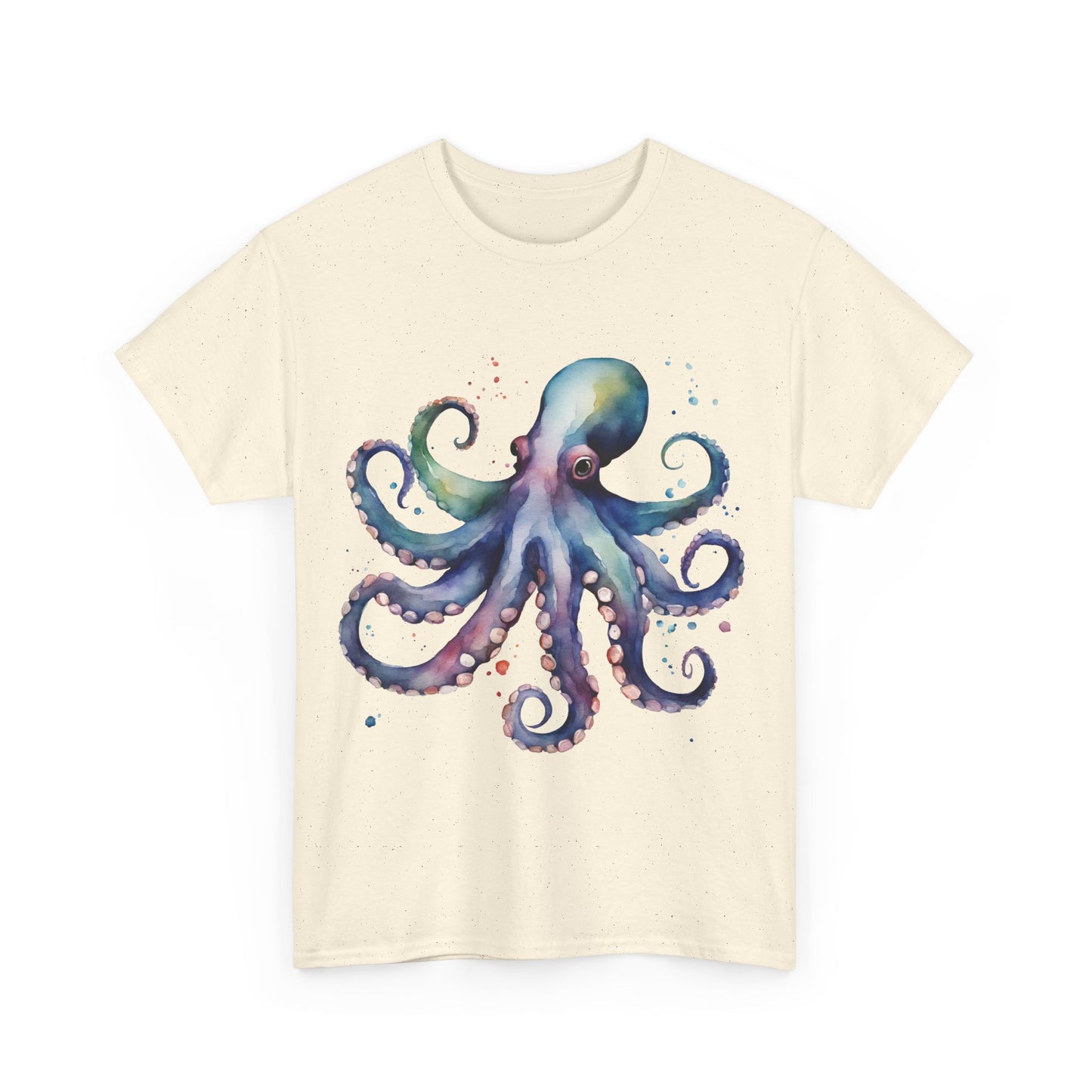 Deep Sea Octopus Graphic Tee Unisex Heavy Cotton Crew Neck