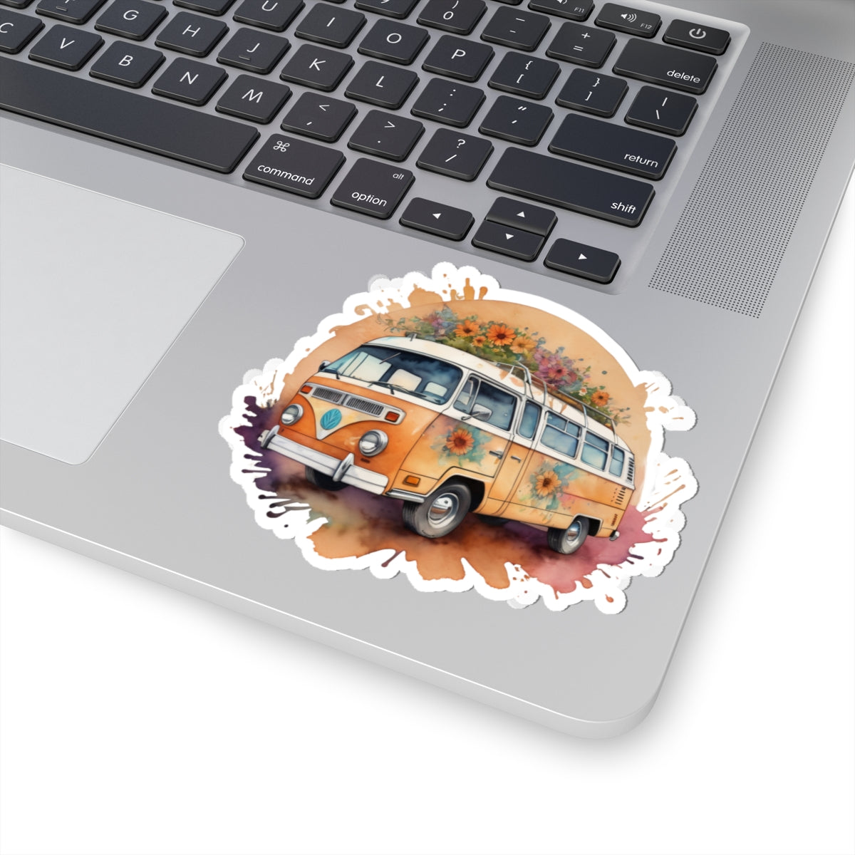 Hippie Bus Kiss-Cut Stickers