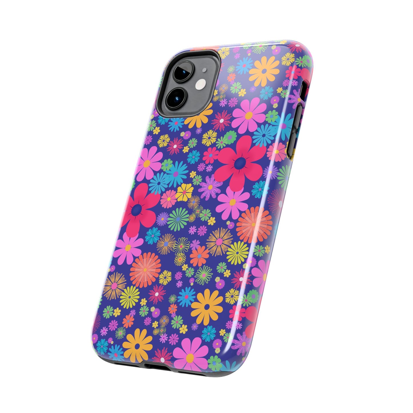 Colorful Floral Tough Phone Cases