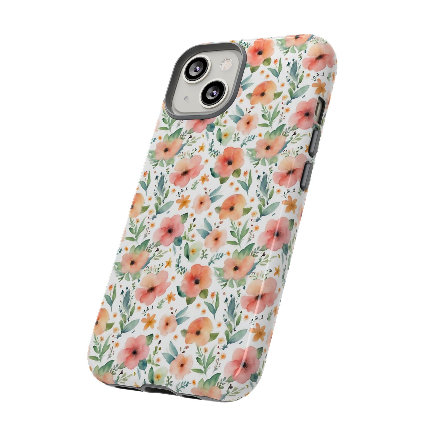 Watercolor Floral Print | Tough Cases | IPhone Case | Samsung Case | Flower Phone Case | Floral Case