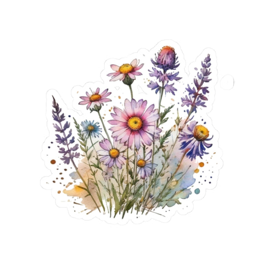 Wildflowers Kiss-Cut Stickers