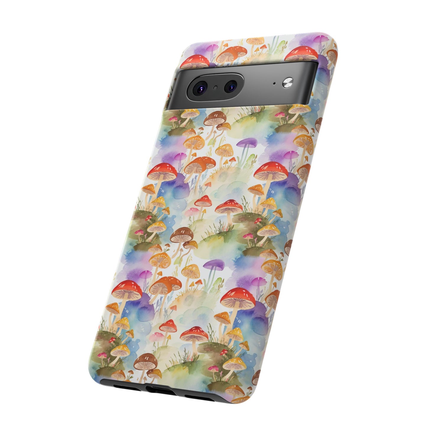 Mushroom Phone Case | Shroom Phone Cover | Hippie Themed Phone Case | Cute mushroom Pattern | Tough Case