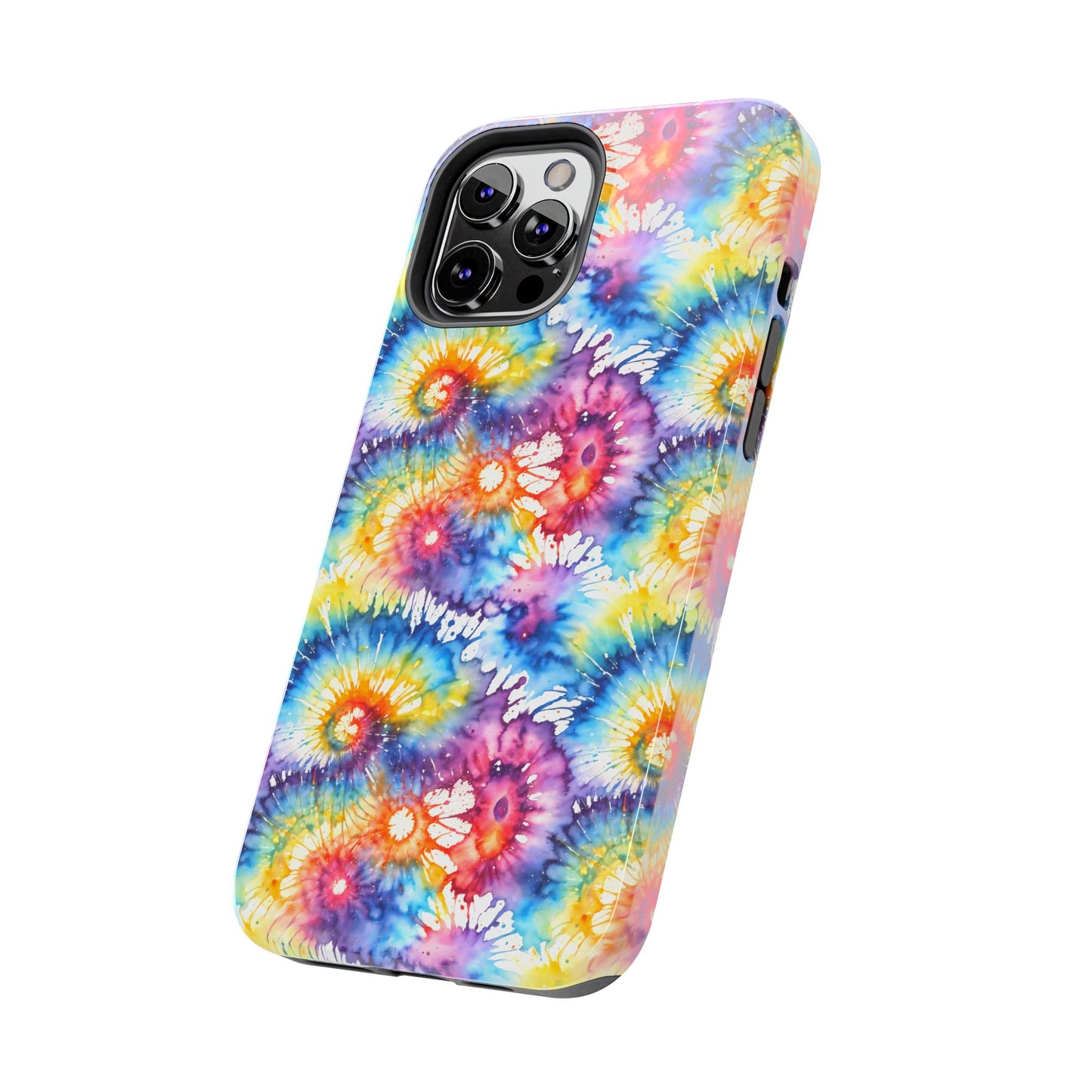 Rainbow Tye Dye Phone Case | Hippie Rainbow Phone Case | Boho Tye Dye | Tough Phone Case | Cute Rainbow Phone Case