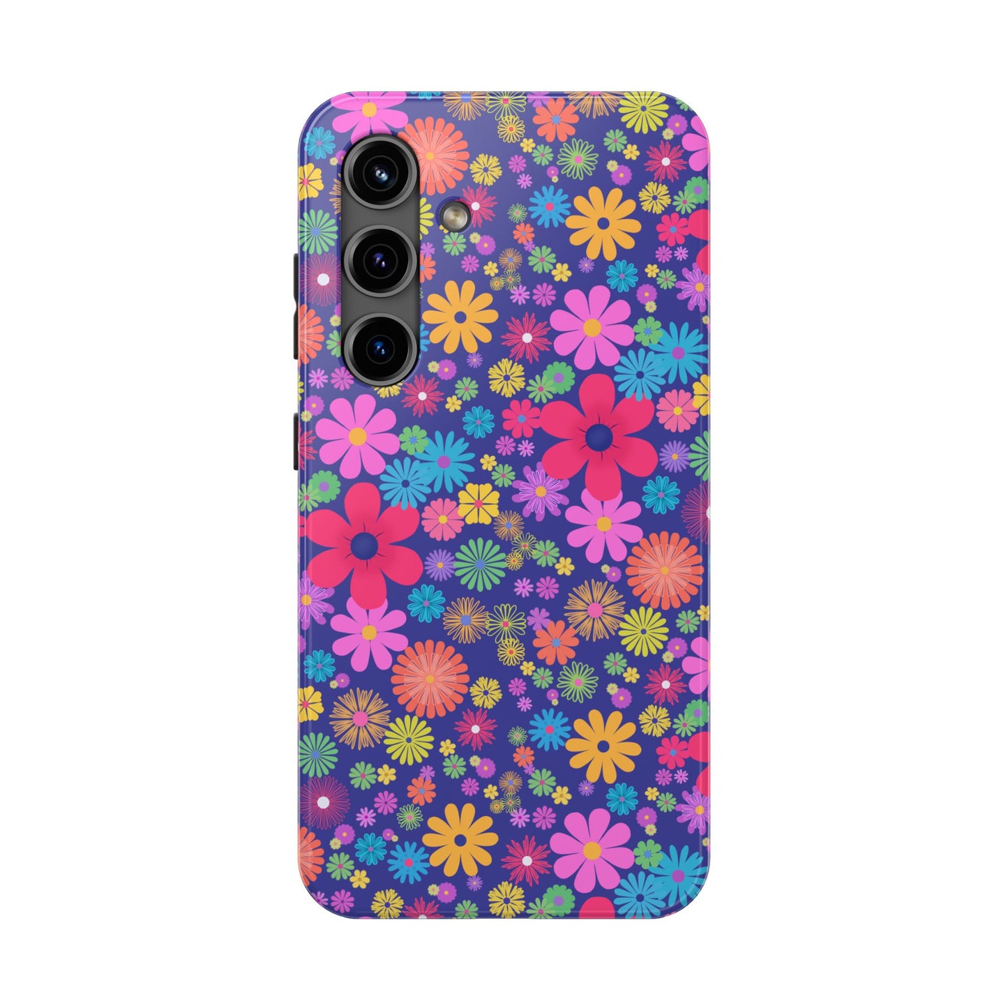 Colorful Floral Tough Phone Cases