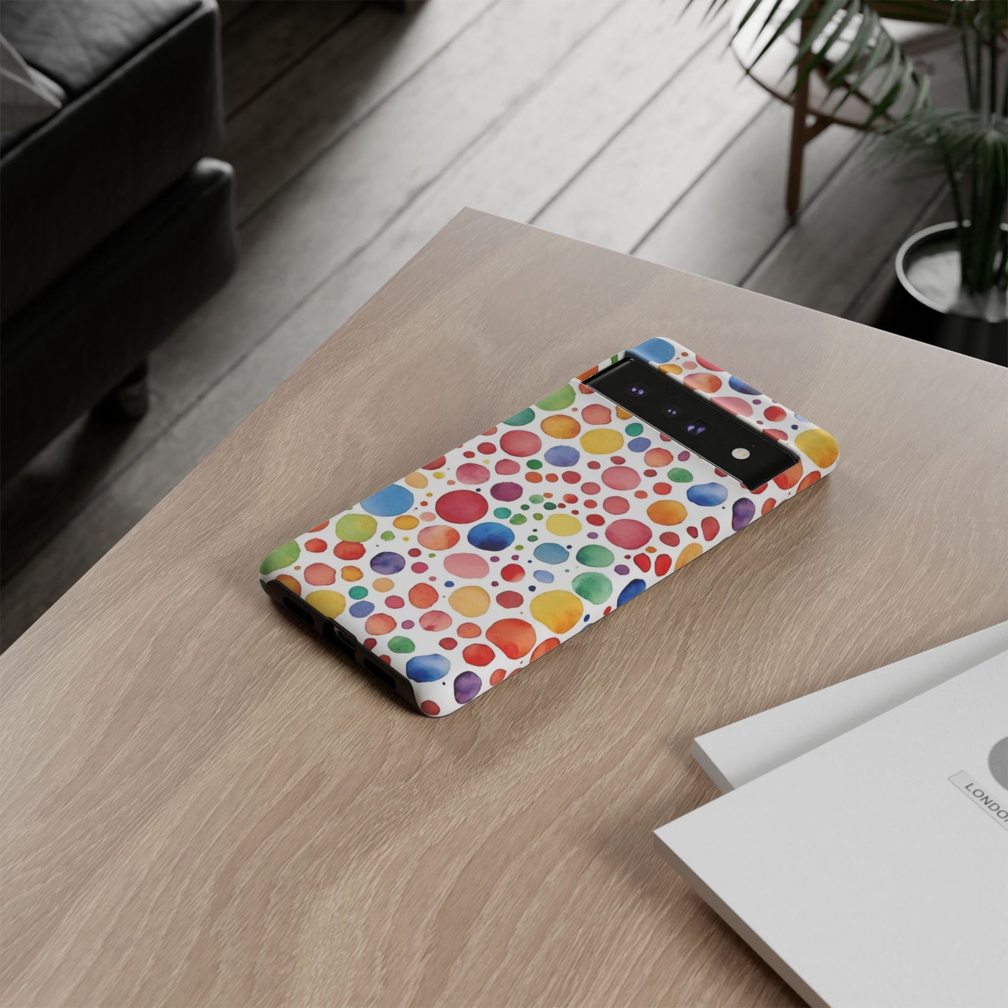 Polka dot drop | Tough Cases | Phone Case | IPhone | Samsung | Protective Phone Case | Phone Protector | Cute Phone Cover