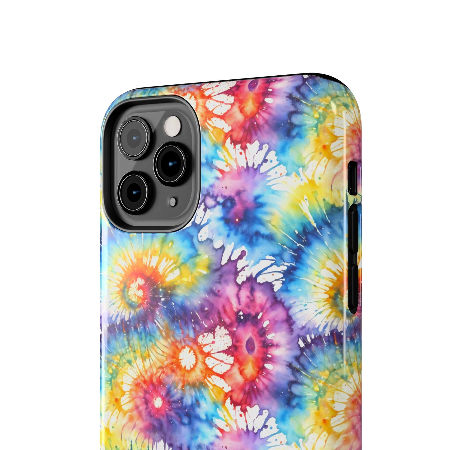 Rainbow Tye Dye Phone Case | Hippie Rainbow Phone Case | Boho Tye Dye | Tough Phone Case | Cute Rainbow Phone Case