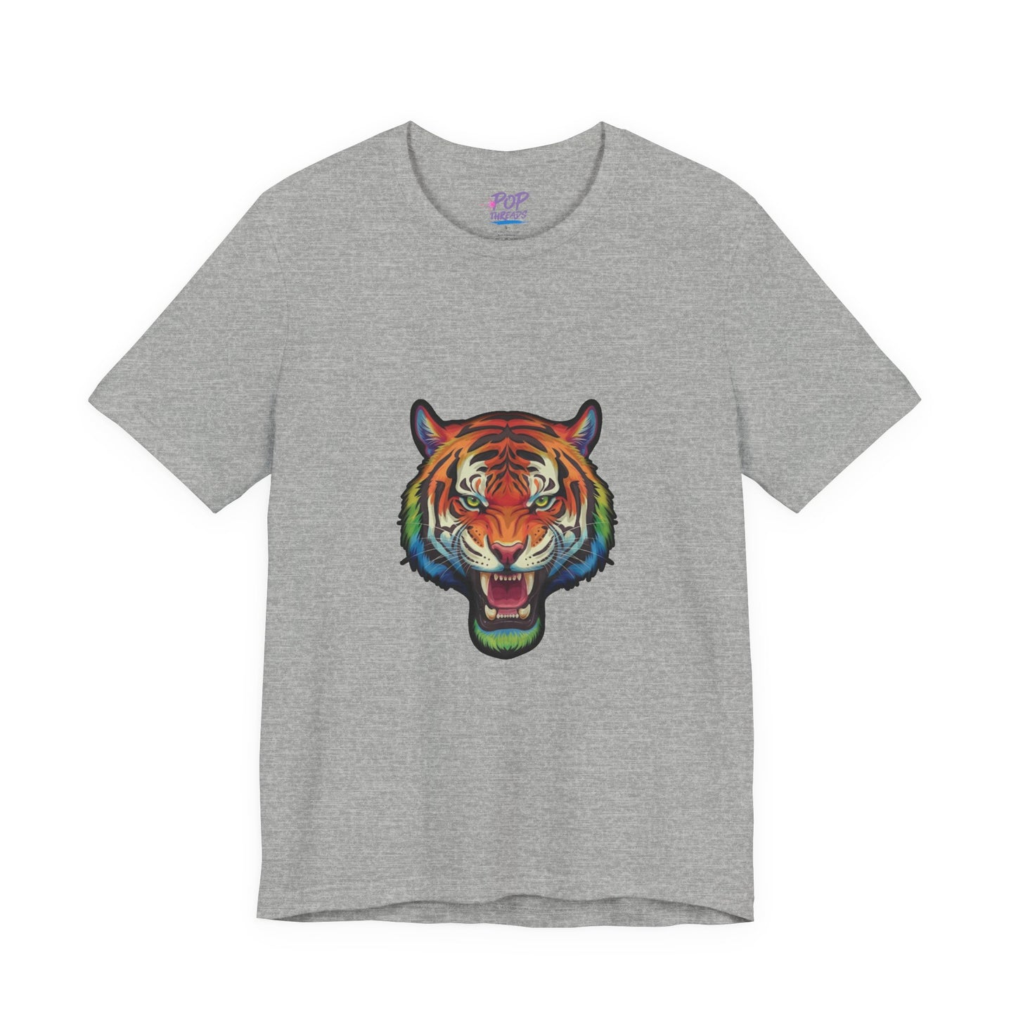 Colorful Rainbow Tiger Tee