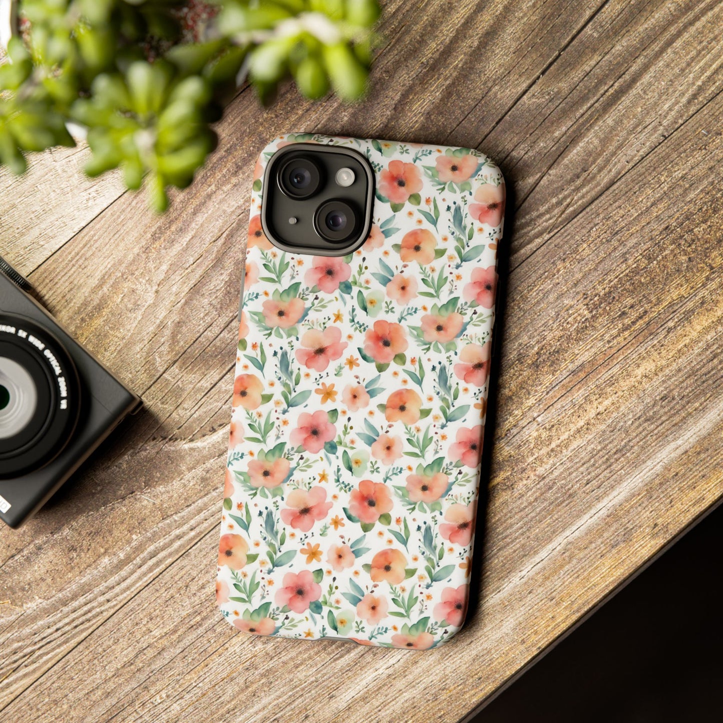 Watercolor Floral Print | Tough Cases | IPhone Case | Samsung Case | Flower Phone Case | Floral Case