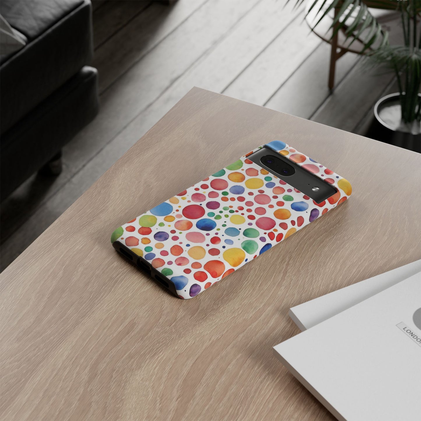 Polka dot drop | Tough Cases | Phone Case | IPhone | Samsung | Protective Phone Case | Phone Protector | Cute Phone Cover
