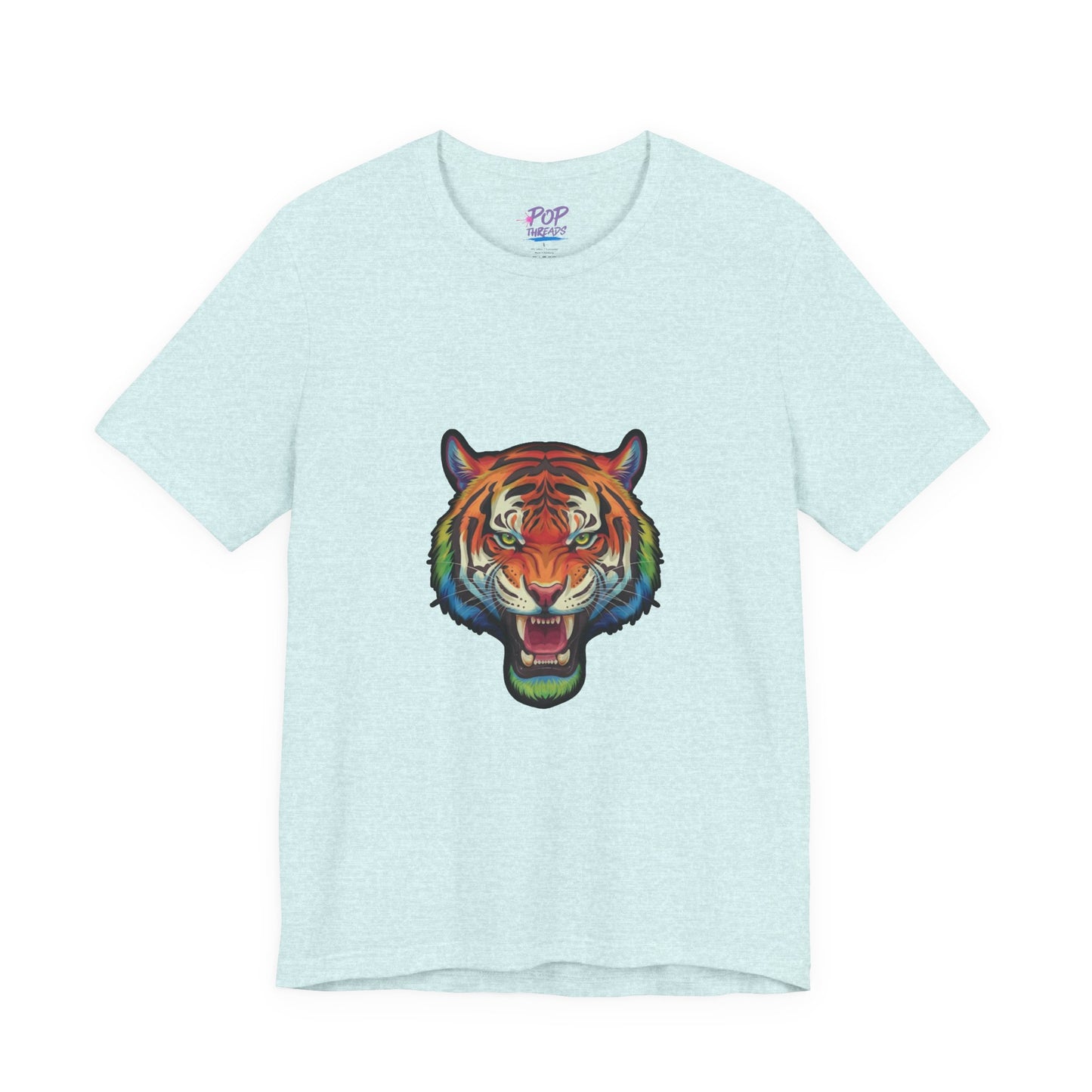 Colorful Rainbow Tiger Tee