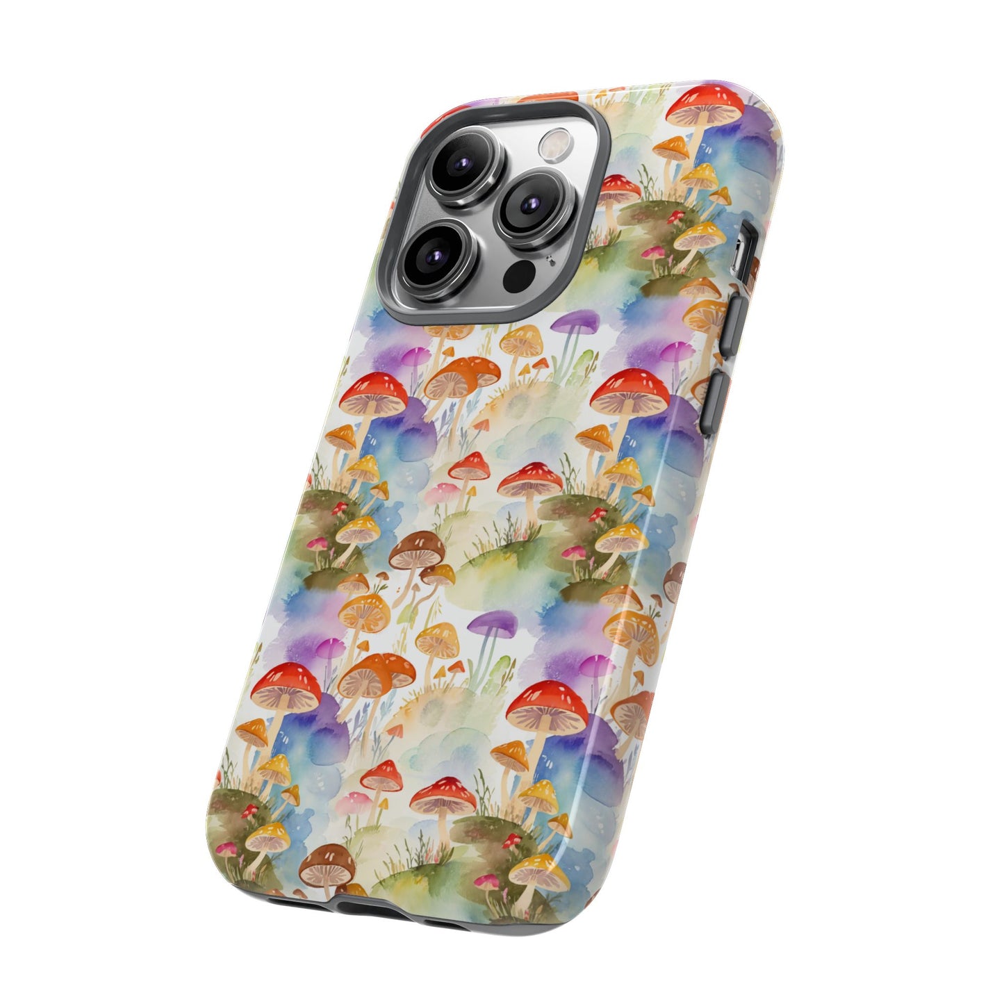 Mushroom Phone Case | Shroom Phone Cover | Hippie Themed Phone Case | Cute mushroom Pattern | Tough Case