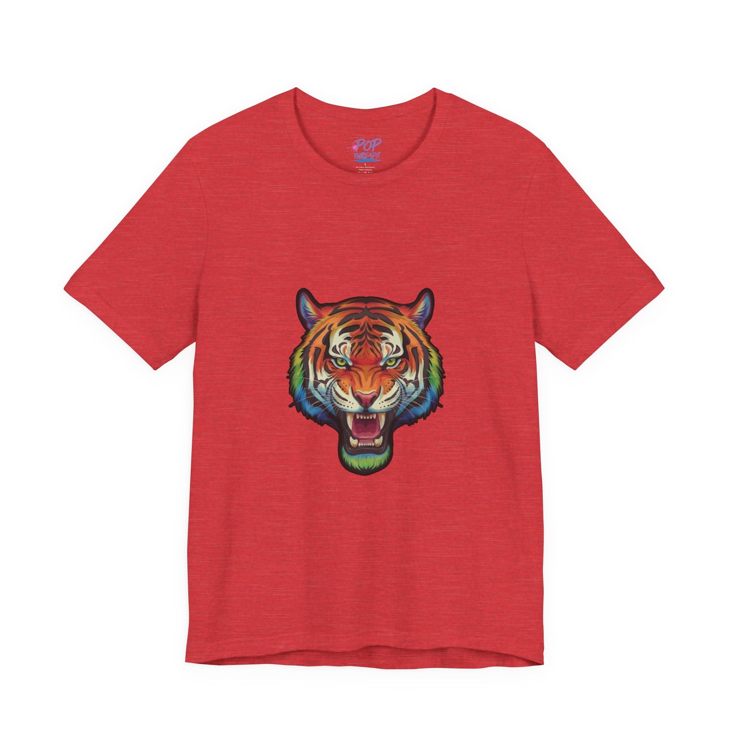 Colorful Rainbow Tiger Tee