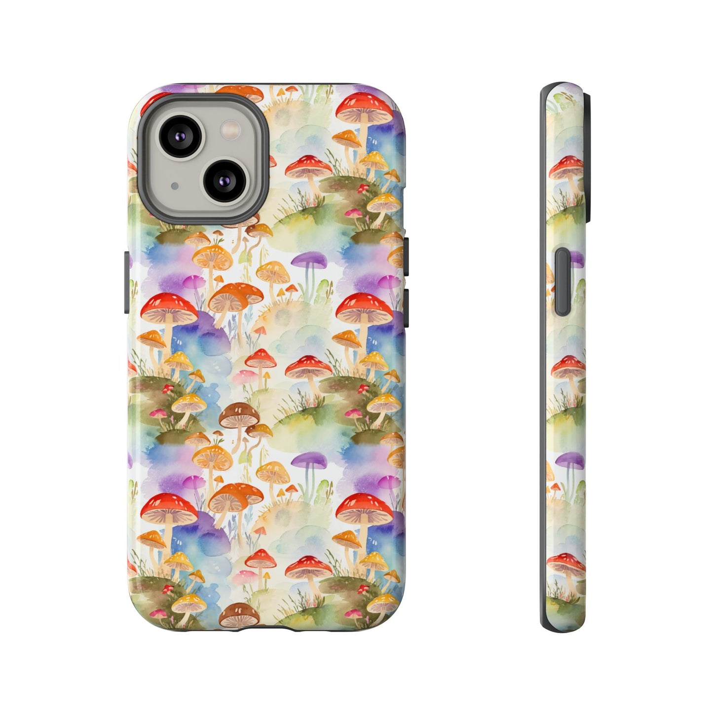Mushroom Phone Case | Shroom Phone Cover | Hippie Themed Phone Case | Cute mushroom Pattern | Tough Case