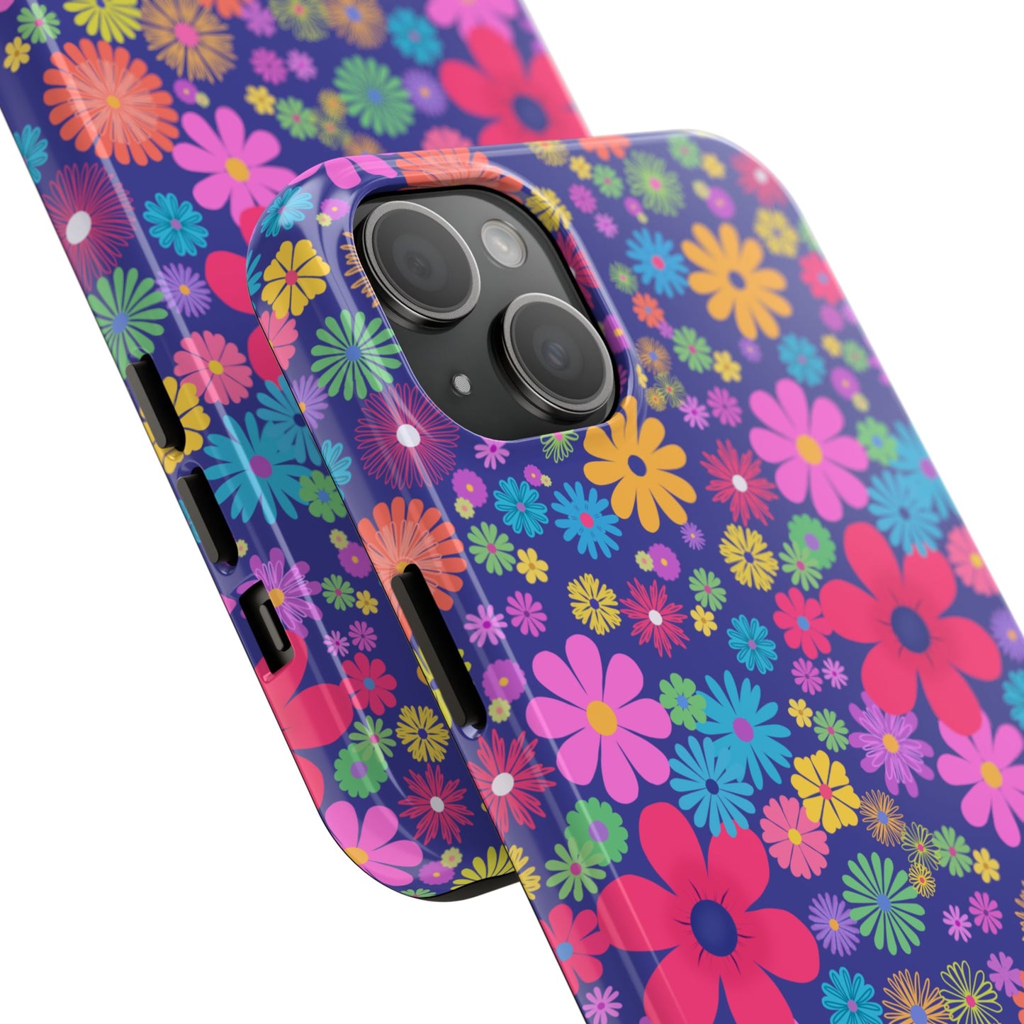 Colorful Floral Tough Phone Cases