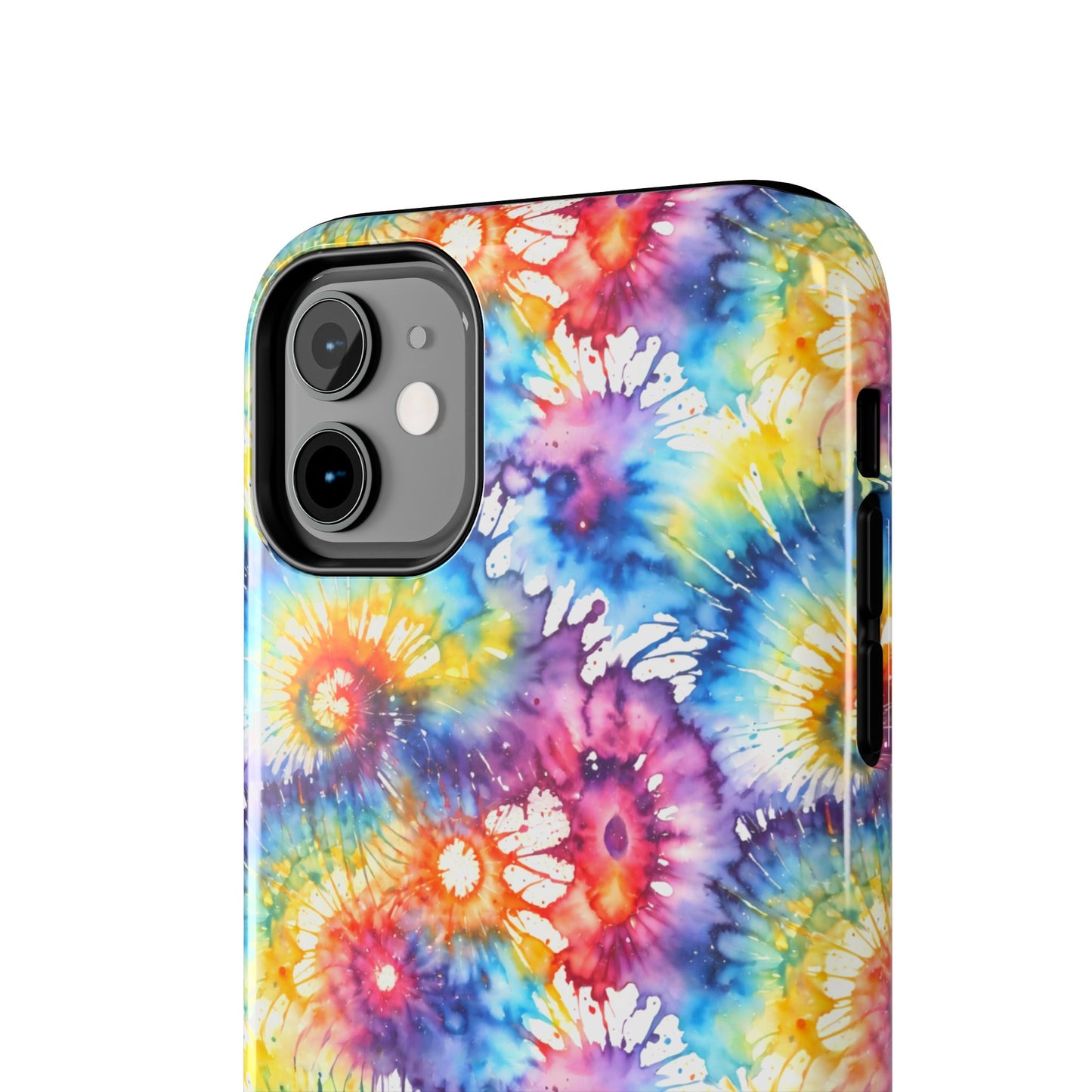 Rainbow Tye Dye Phone Case | Hippie Rainbow Phone Case | Boho Tye Dye | Tough Phone Case | Cute Rainbow Phone Case