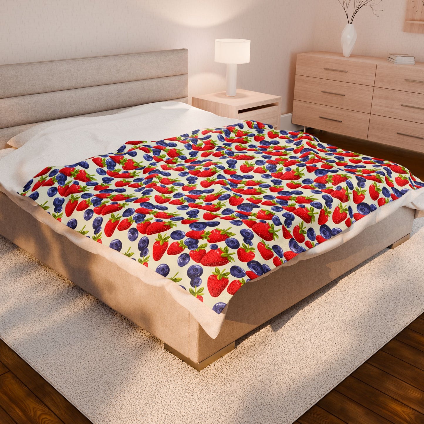 Fruity Soft Plush Blanket