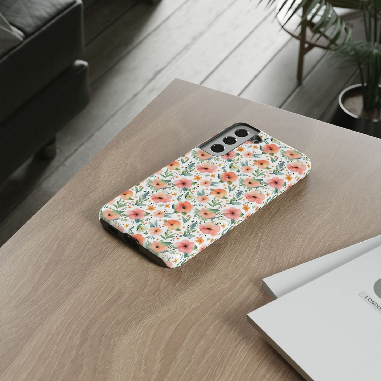 Watercolor Floral Print | Tough Cases | IPhone Case | Samsung Case | Flower Phone Case | Floral Case