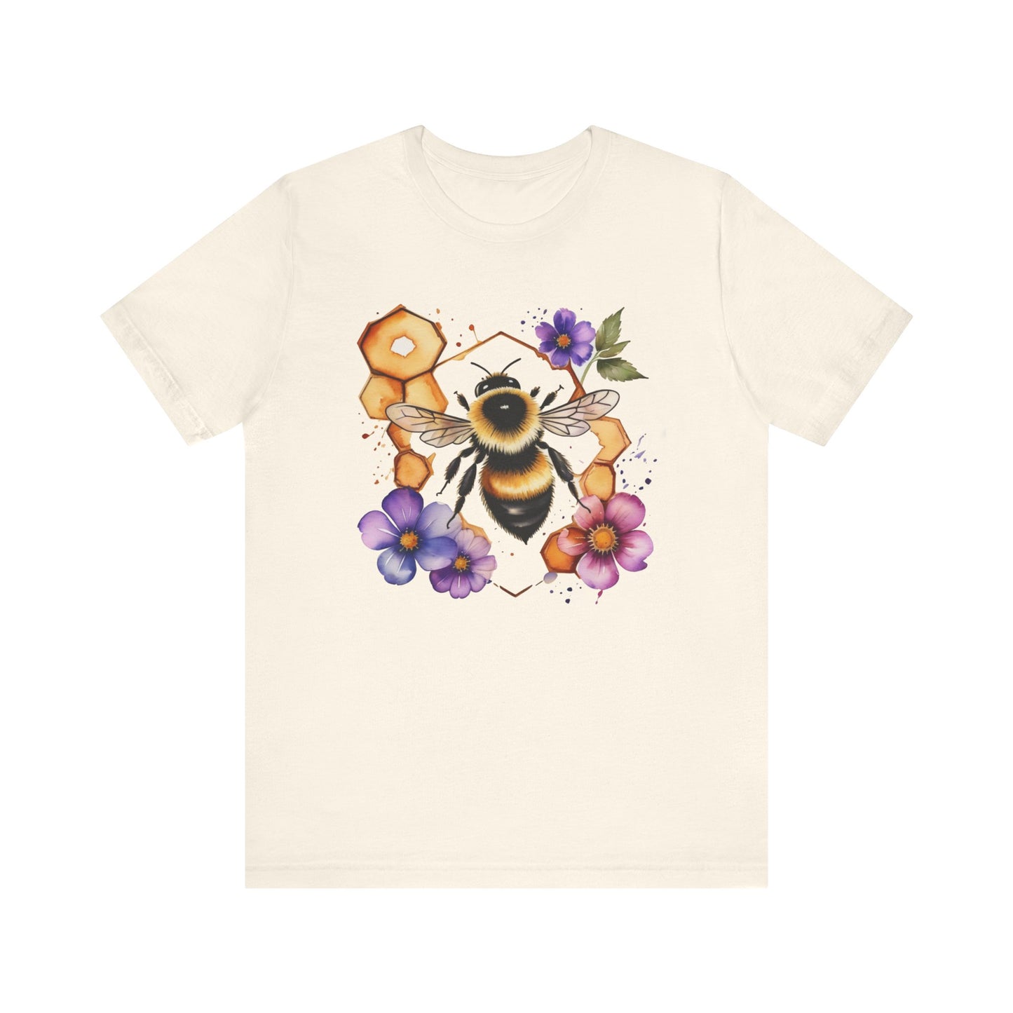 Bumblebee Graphic Tee For Gardening And Nature Lovers