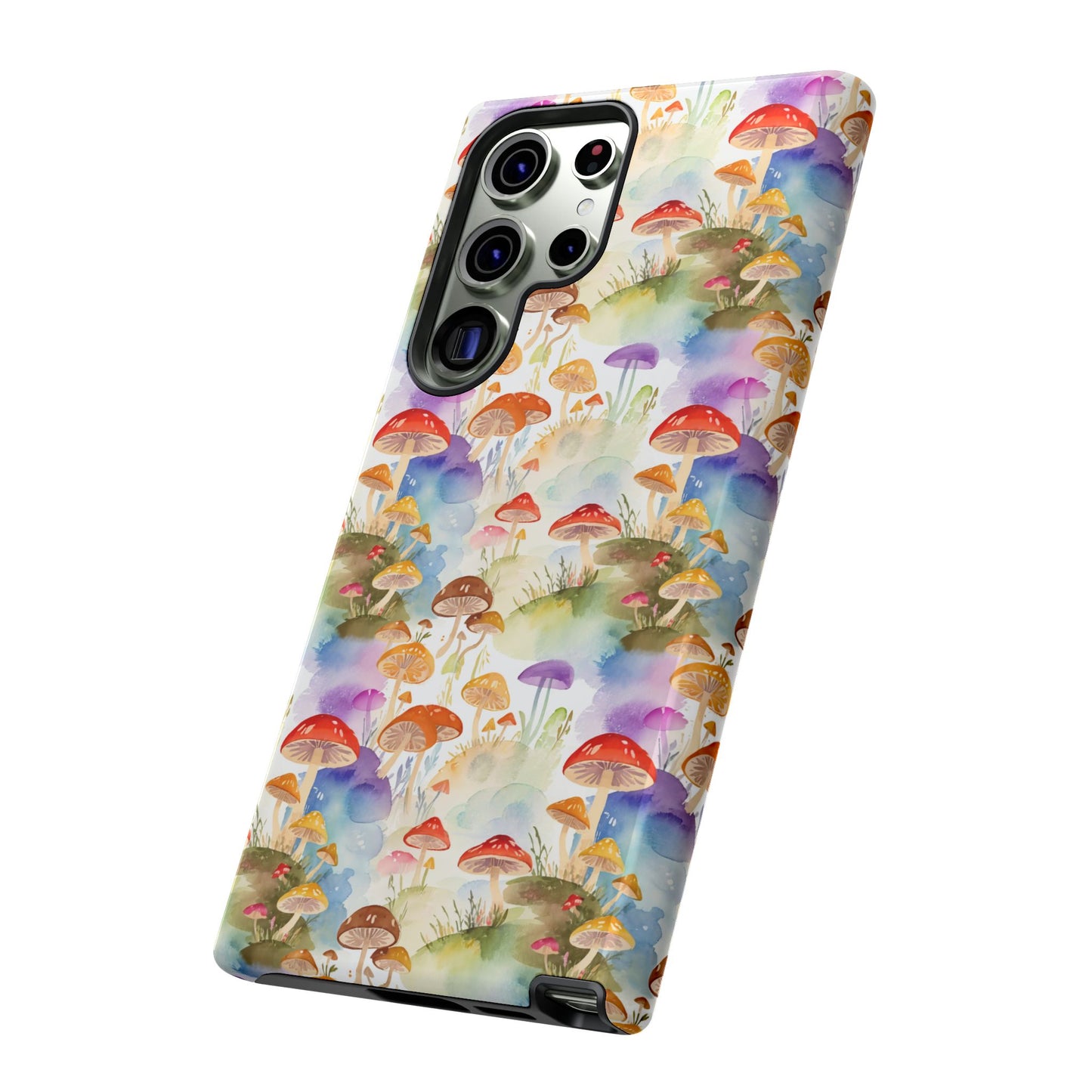 Mushroom Phone Case | Shroom Phone Cover | Hippie Themed Phone Case | Cute mushroom Pattern | Tough Case