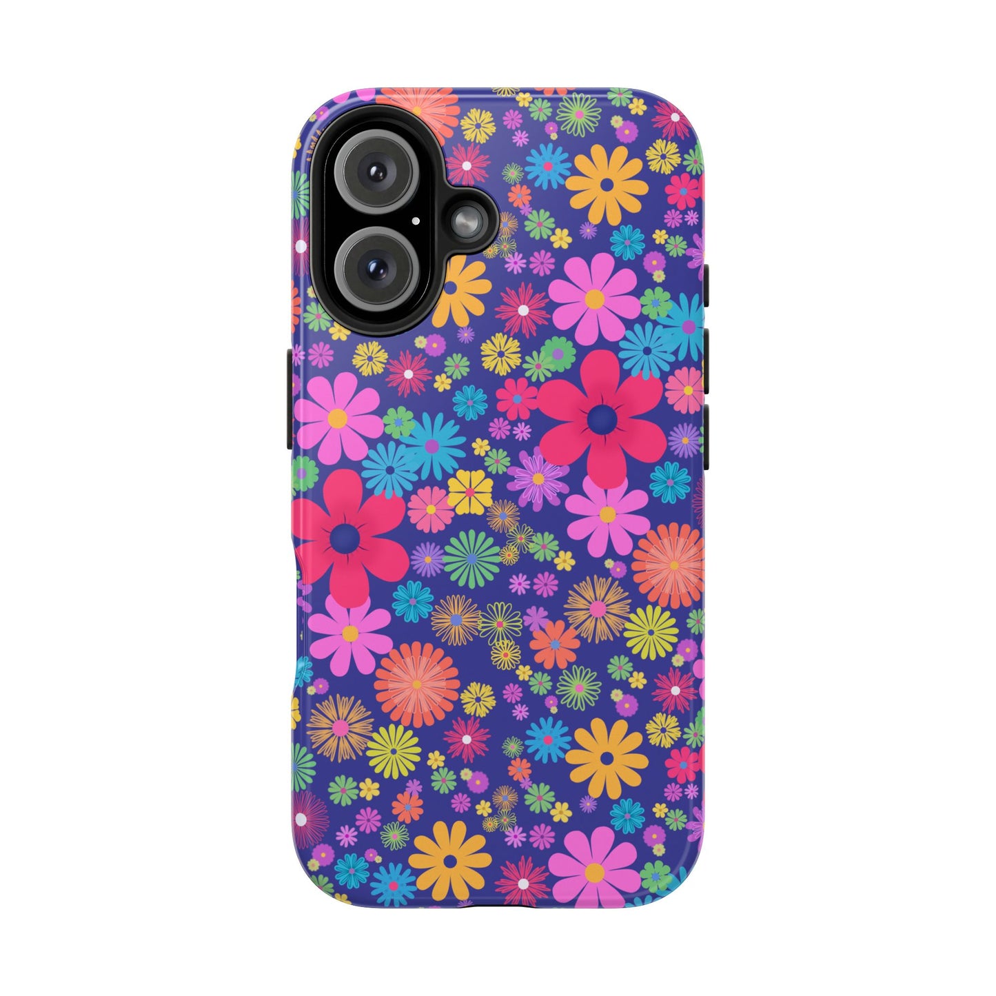 Colorful Floral Tough Phone Cases