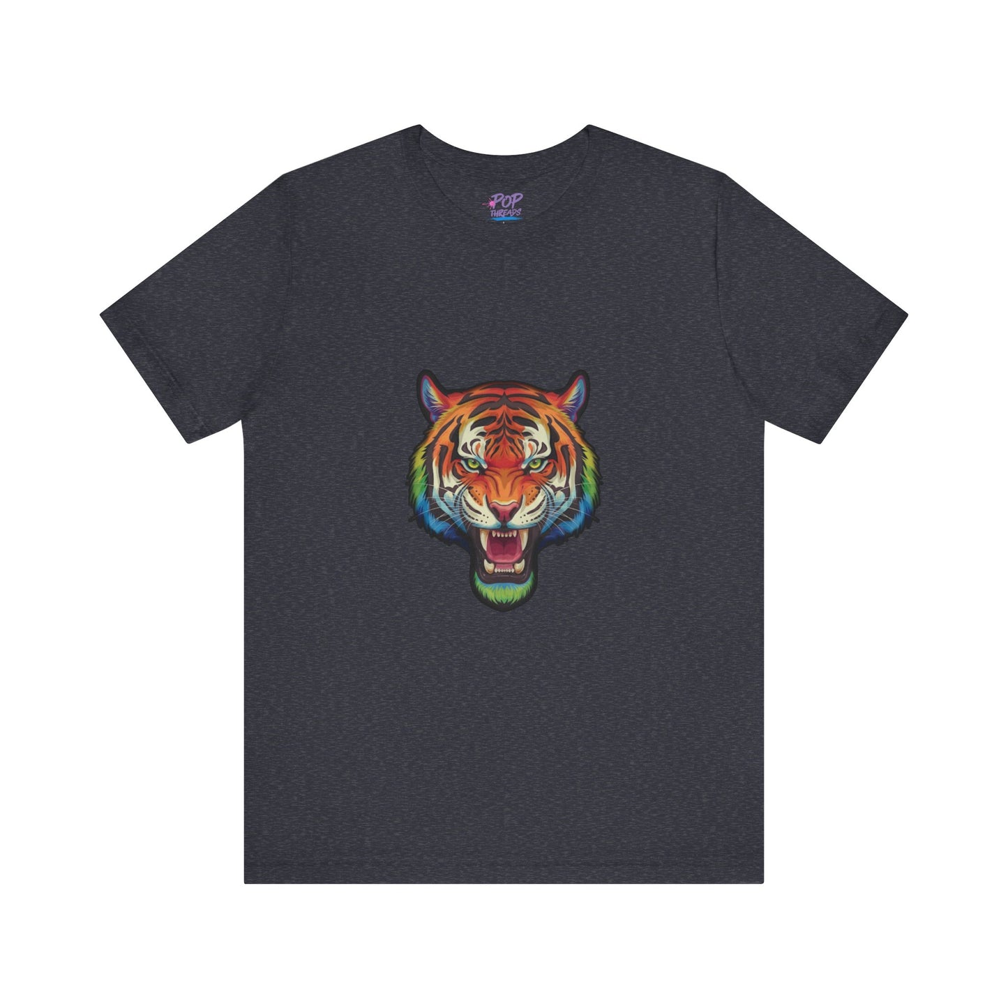 Colorful Rainbow Tiger Tee