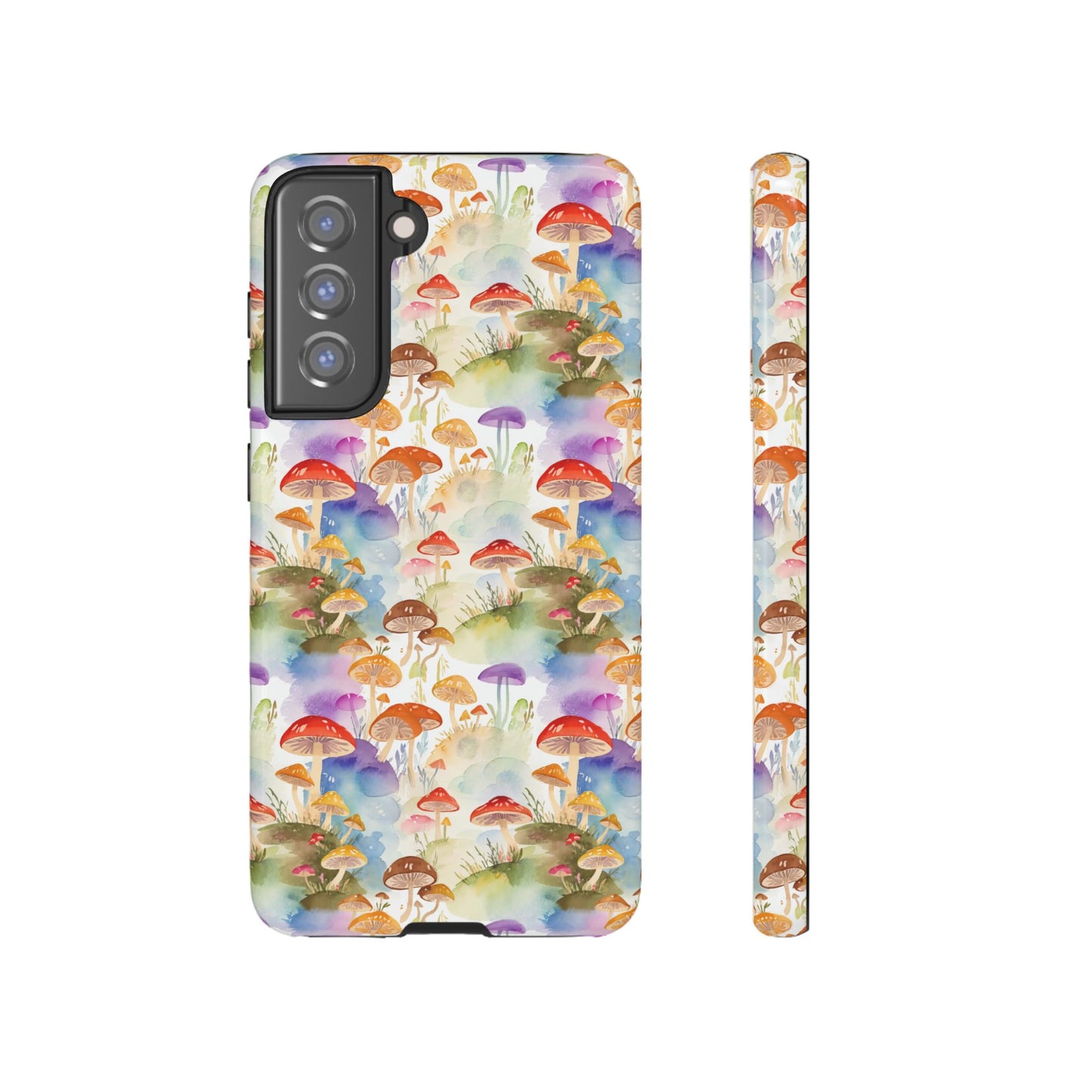Mushroom Phone Case | Shroom Phone Cover | Hippie Themed Phone Case | Cute mushroom Pattern | Tough Case