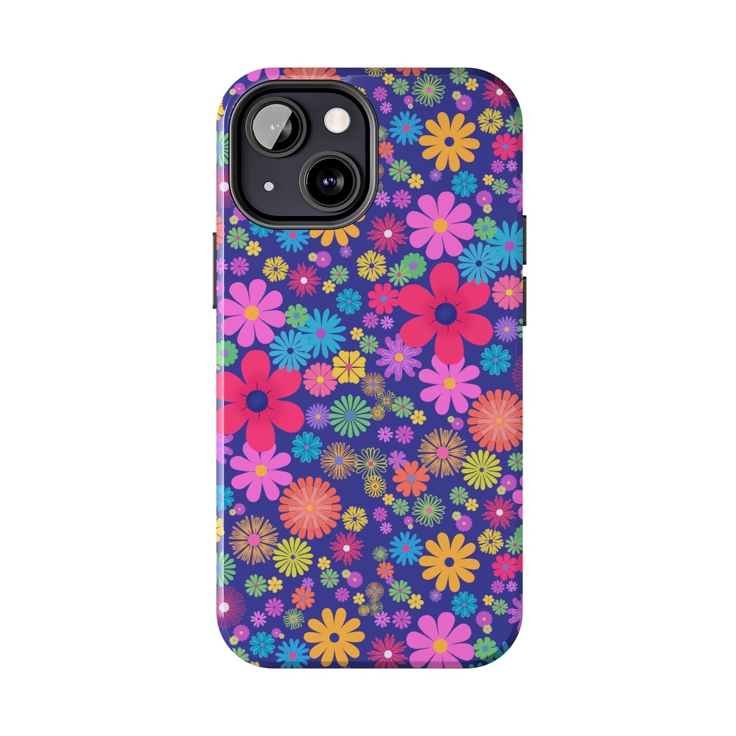 Colorful Floral Tough Phone Cases