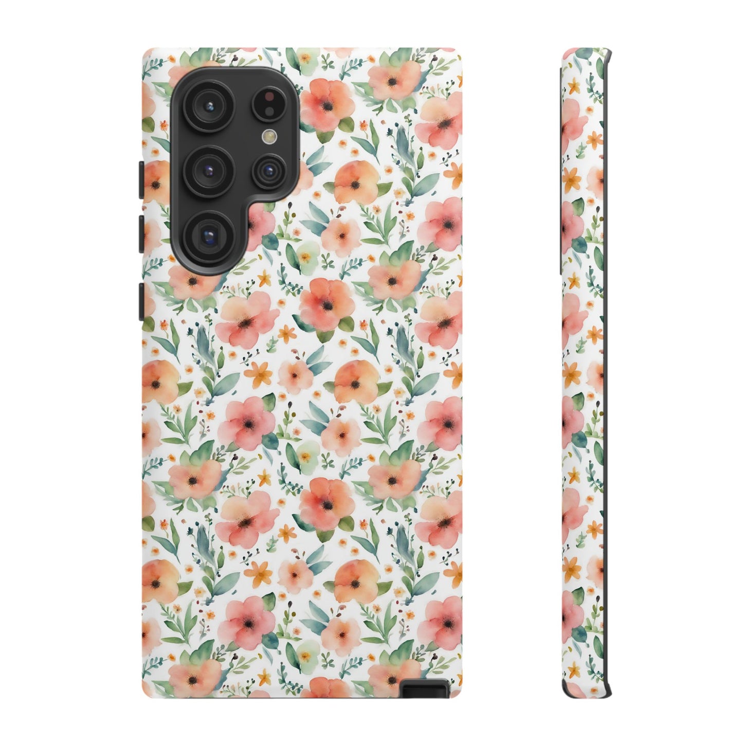 Watercolor Floral Print | Tough Cases | IPhone Case | Samsung Case | Flower Phone Case | Floral Case