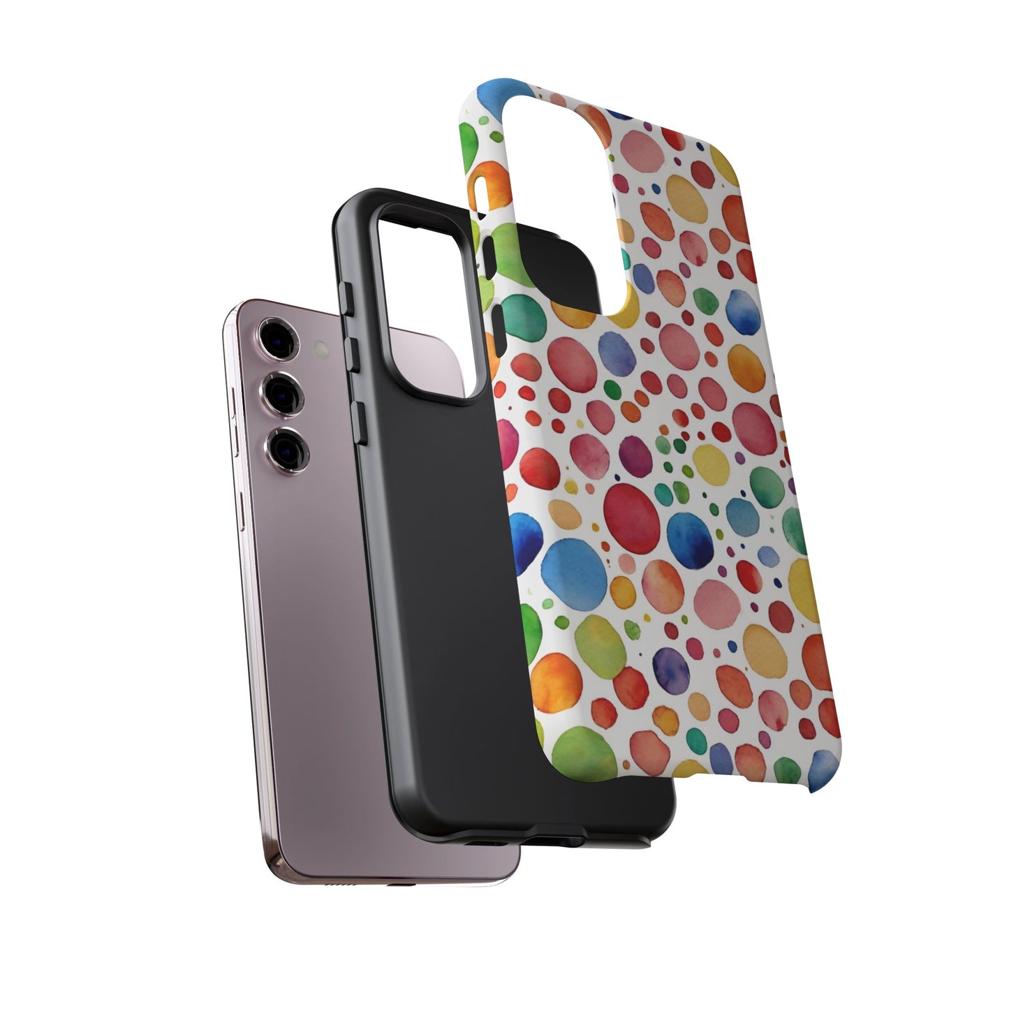 Polka dot drop | Tough Cases | Phone Case | IPhone | Samsung | Protective Phone Case | Phone Protector | Cute Phone Cover